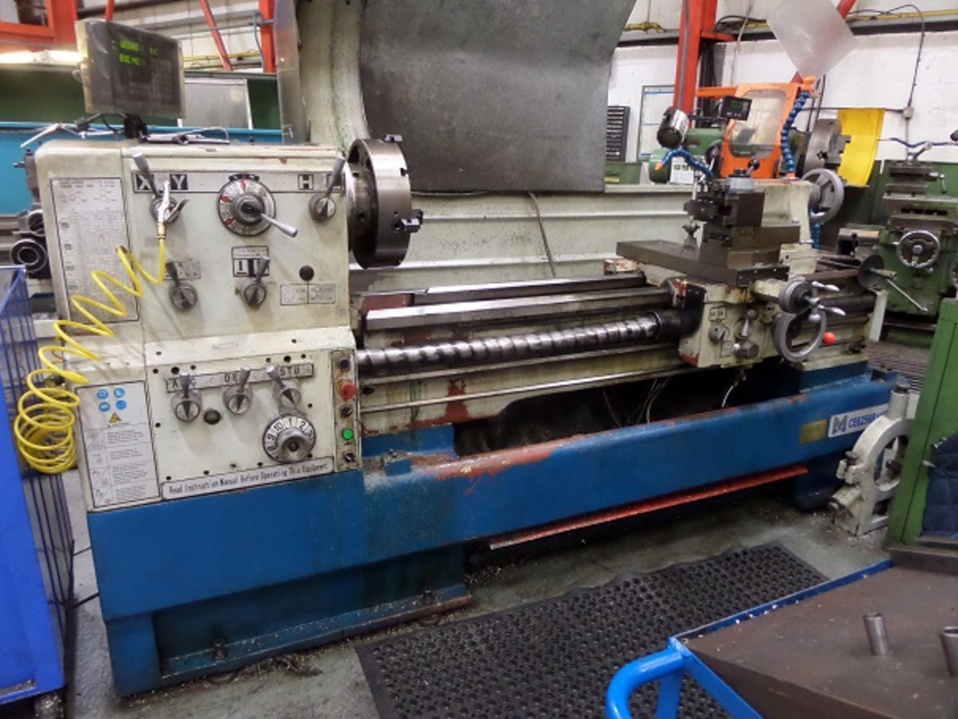 Meyer CE 625B x 1500 Gap Bed Lathe - Image 5 of 6