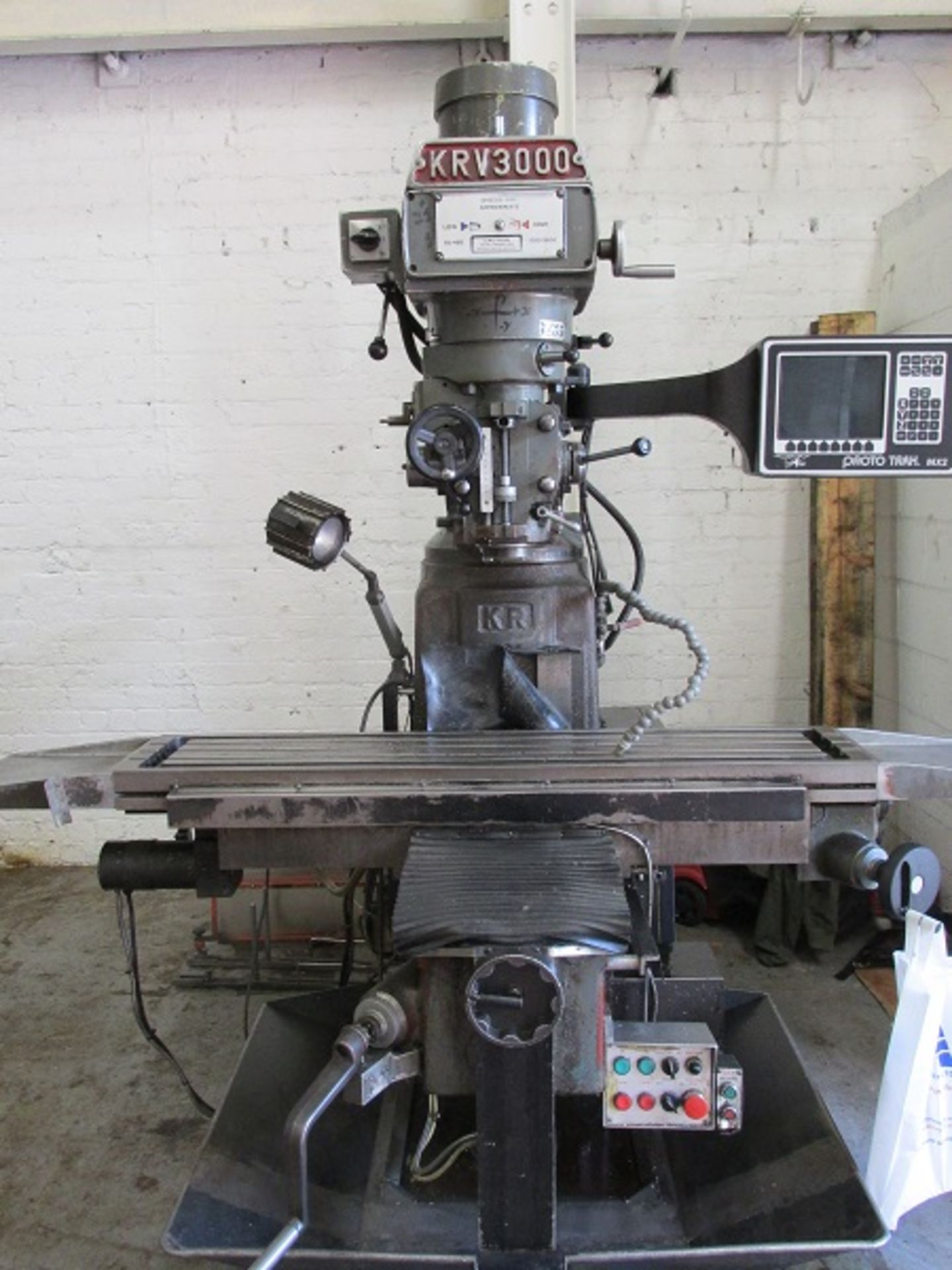 XYZ KRV 3000 CNC Turret Milling Machine