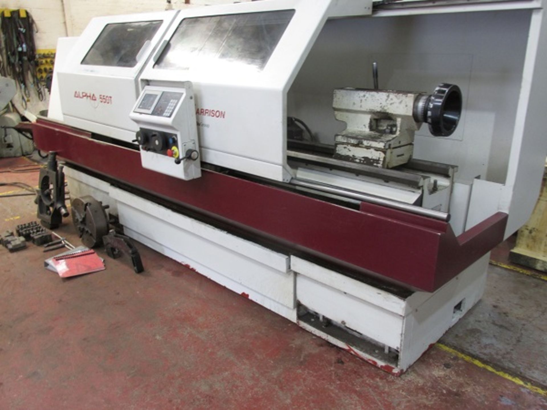 Harrison Alpha 550T x 2000mm CNC / Manual Lathe - Image 5 of 13