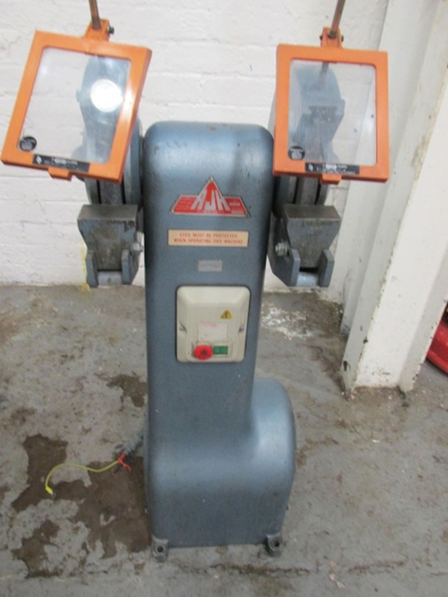 RJH Floor Mounted Double Ended Grinder