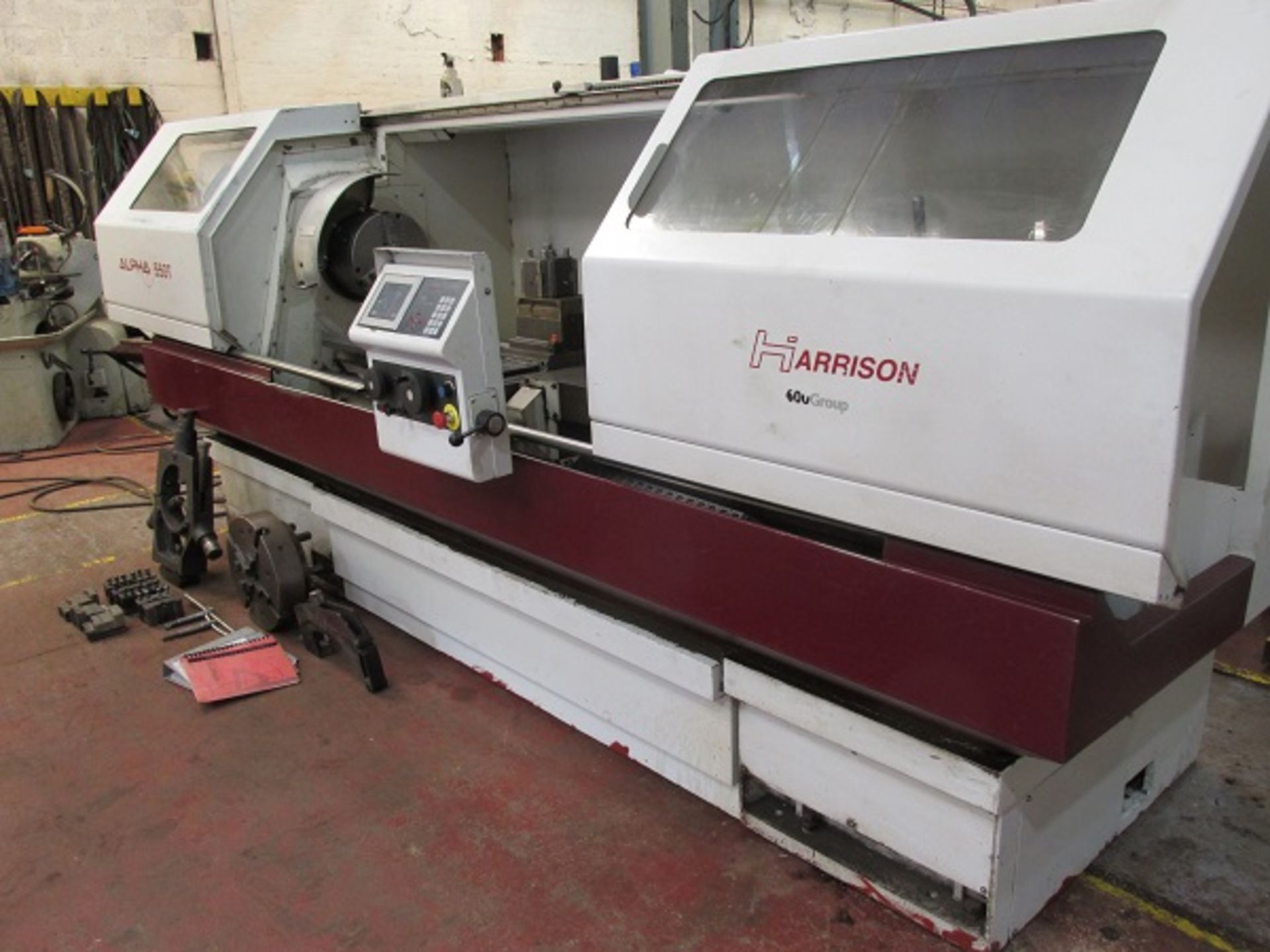 Harrison Alpha 550T x 2000mm CNC / Manual Lathe - Image 2 of 13