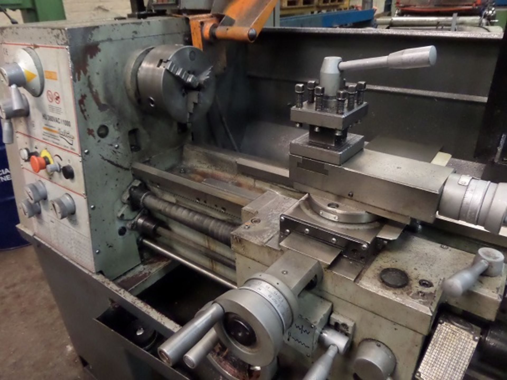 Huvema HU 360 x 1000 Gap Bed Lathe - Image 3 of 4