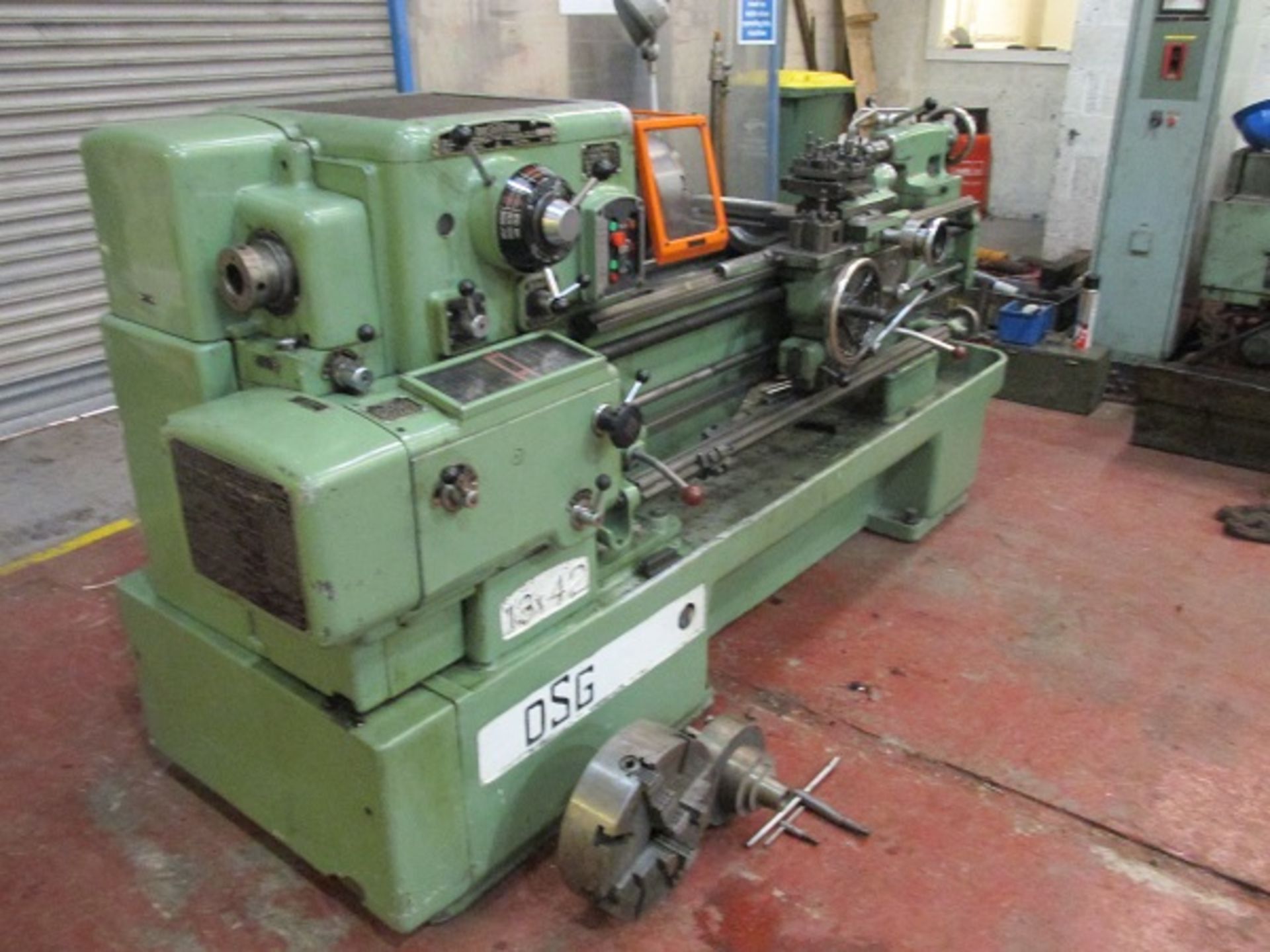 Dean Smith and Grace Type 13 x 42 Straight Bed Lathe - Image 3 of 9