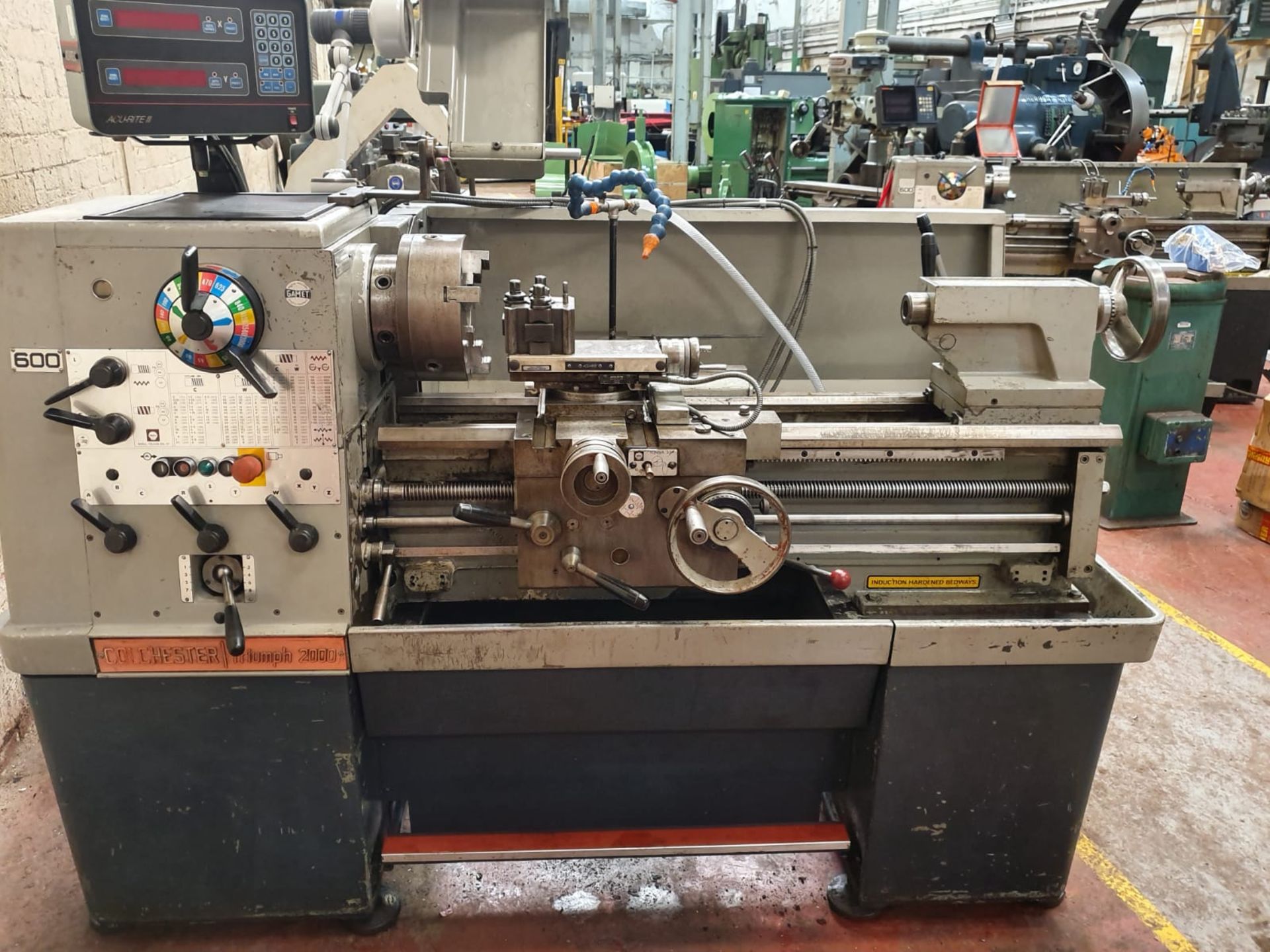 Colchester Triumph 2000 Gap Bed Lathe - Image 2 of 8