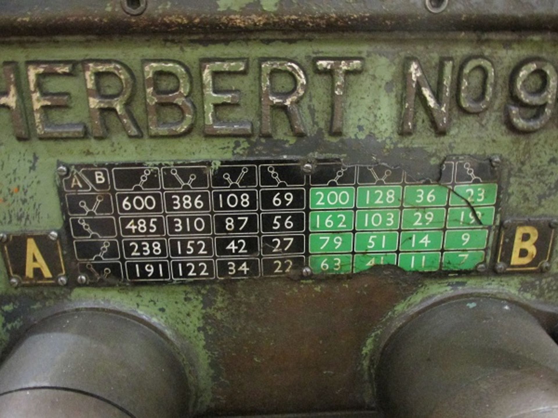 Herbert 9C Combination Turret Lathe - Image 7 of 9