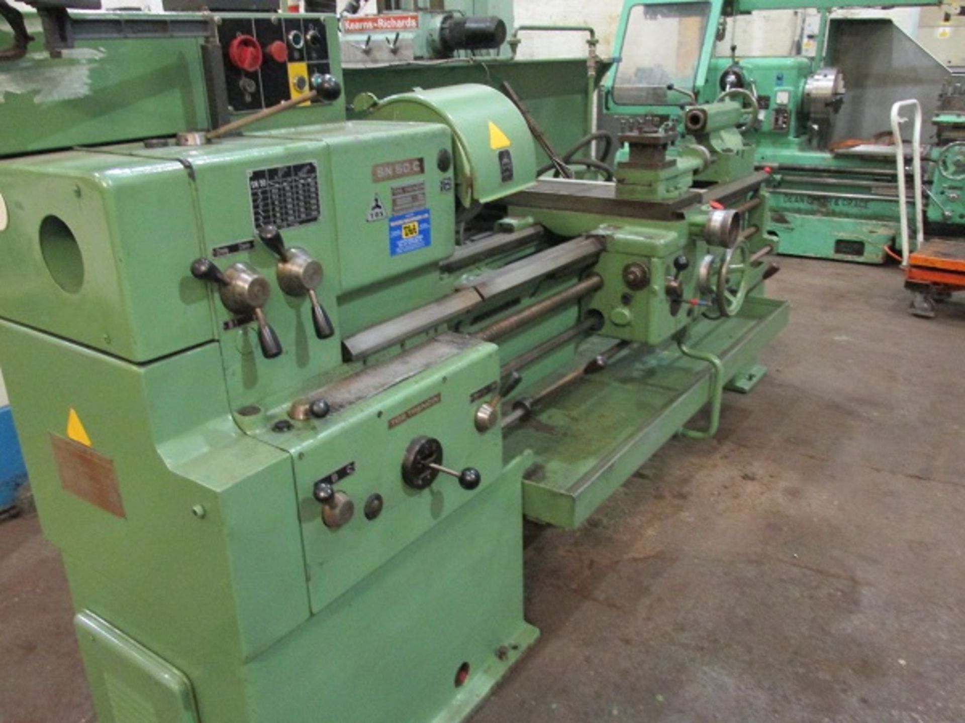 TOS SN 50 C Gap Bed Lathe - Image 3 of 9