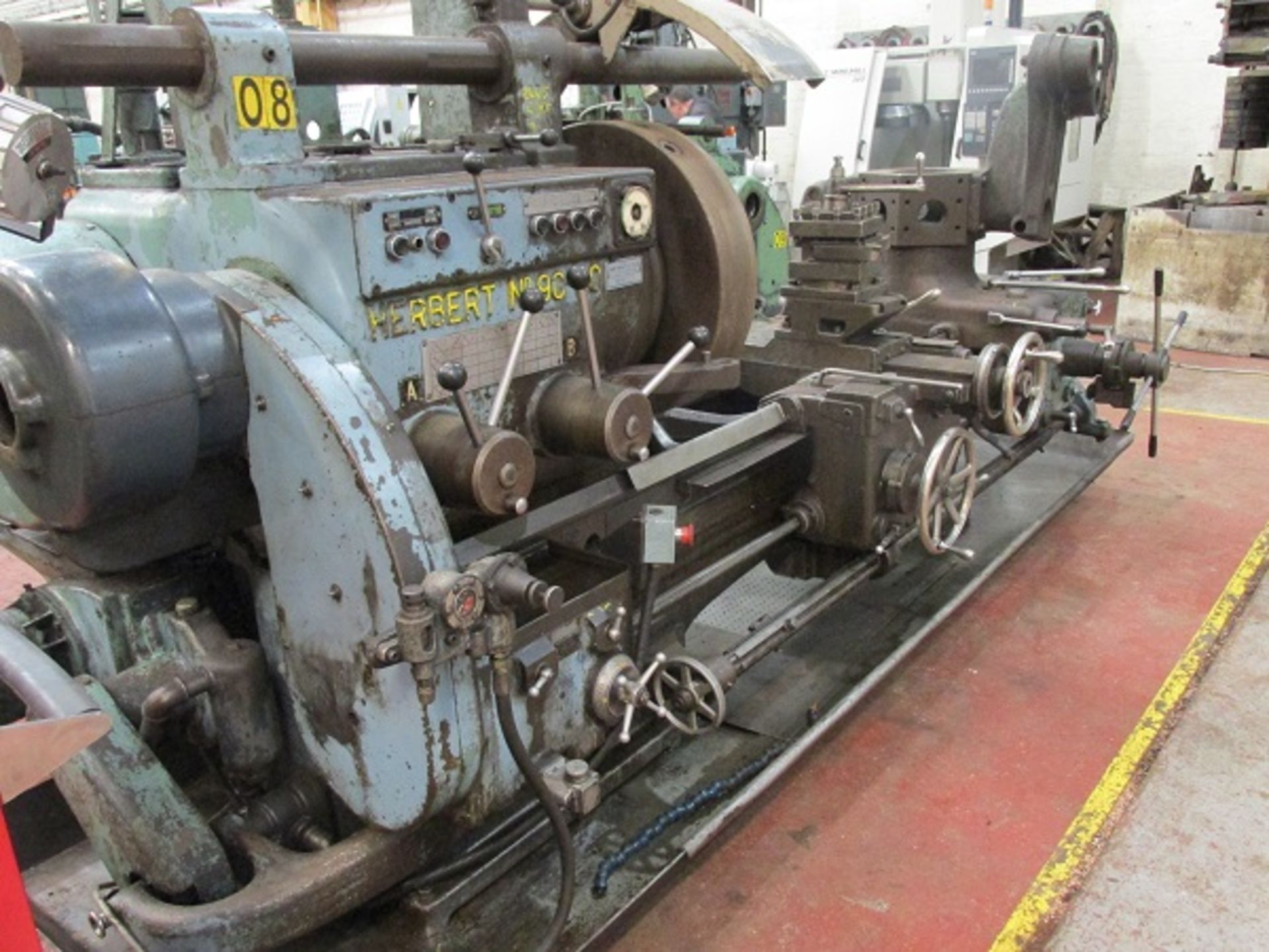 Herbert 9C-30 Combination Turret Lathe - Image 3 of 9