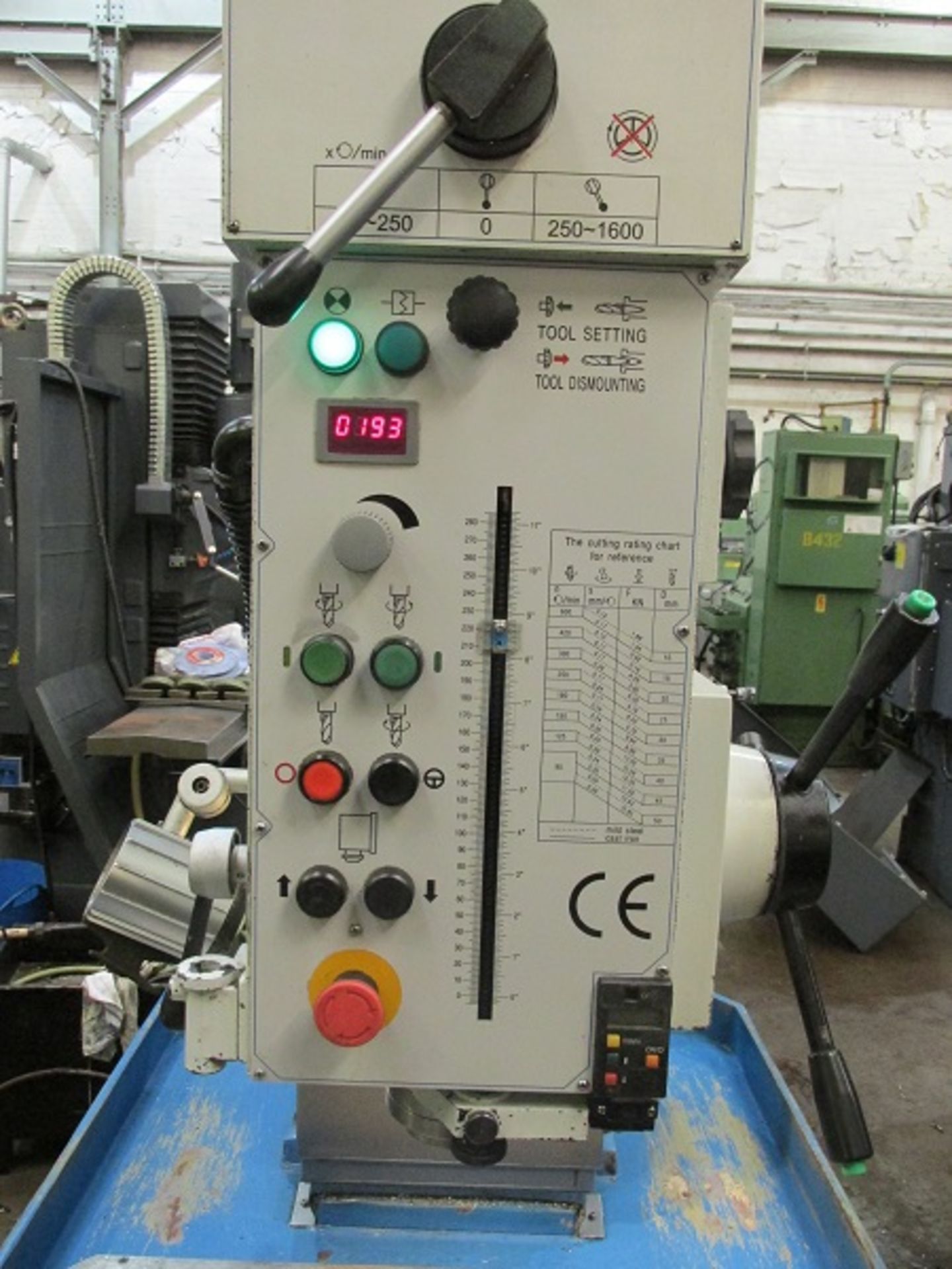 Meddings Heavy Duty Geared Head Drilling Machine - Image 5 of 14