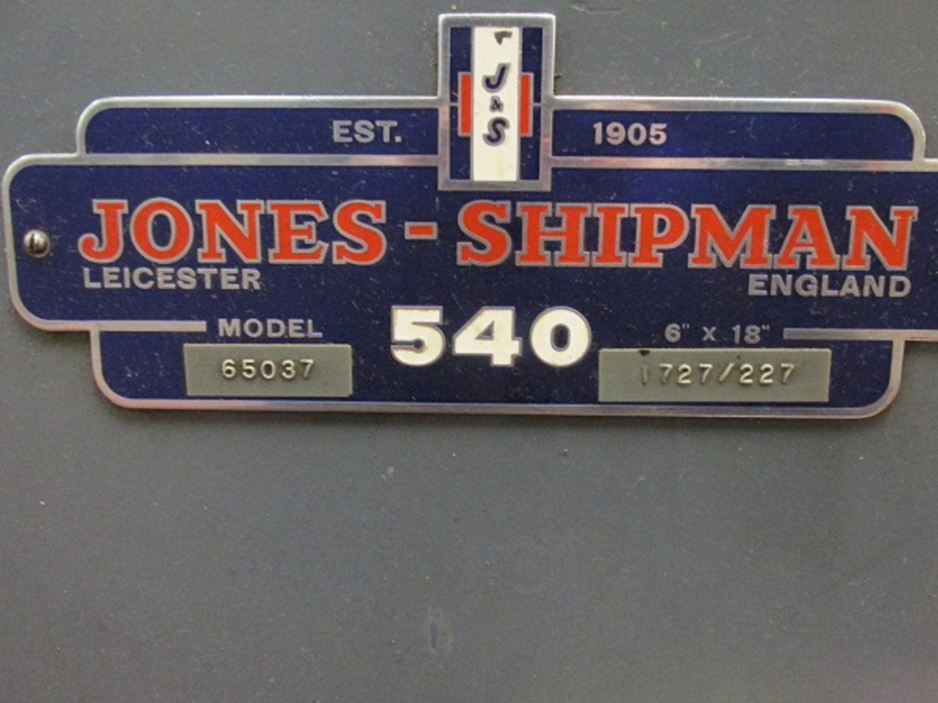 Jones and Shipman 540 Surface Grinder - Image 11 of 11