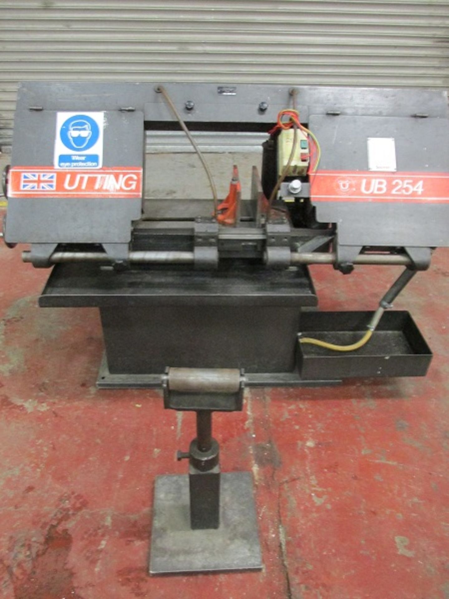 Utting UB 254 10" Horizontal Bandsaw - Image 3 of 8