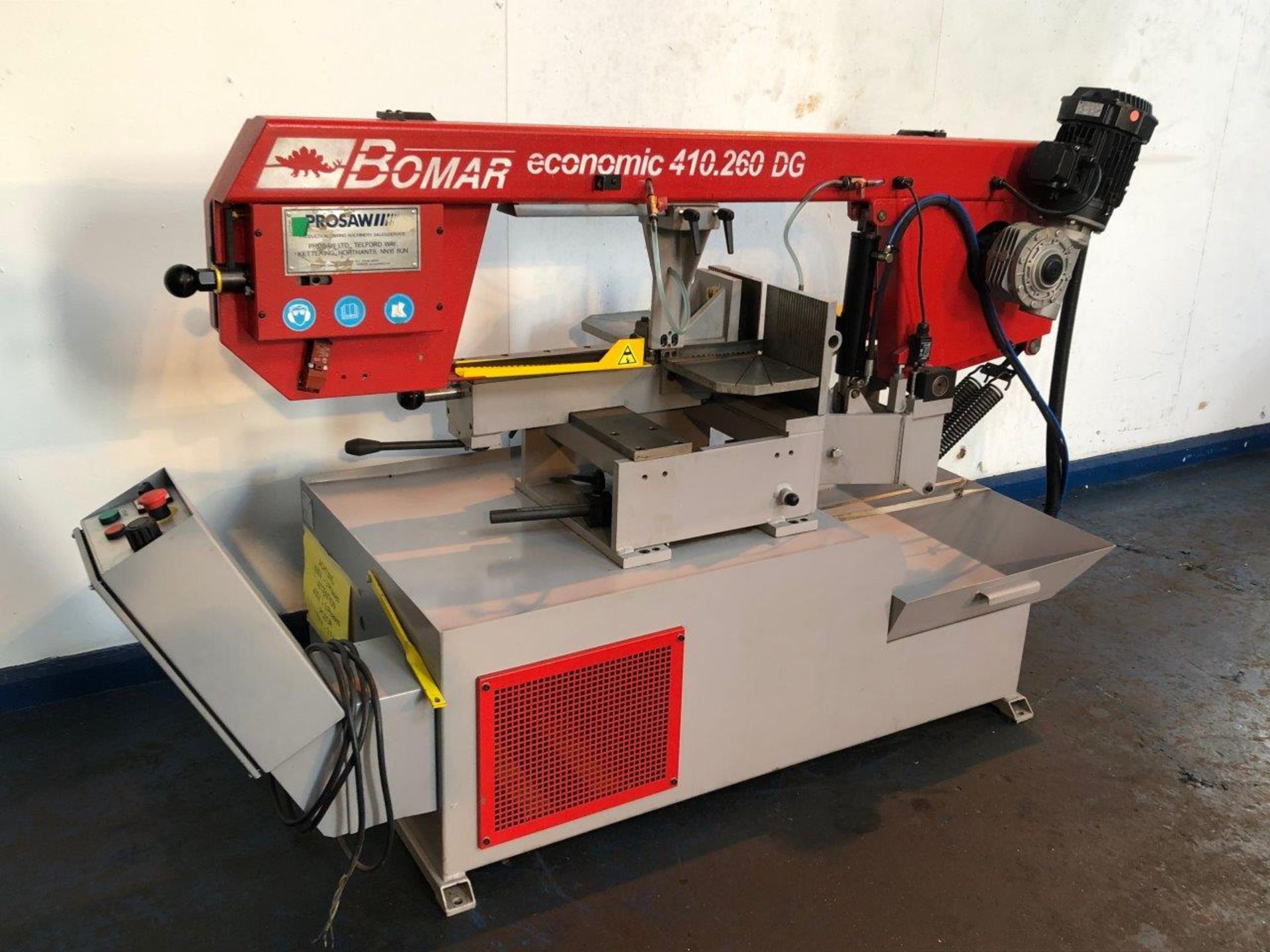 Bomar 410.260DG Manual Horizontal Bandsaw