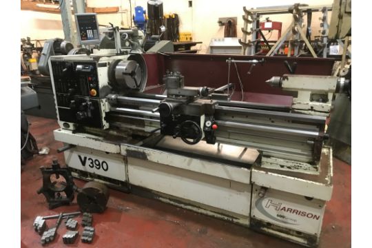 Harrison V390 Variable Speed Gap Bed Lathe - Image 1 of 6