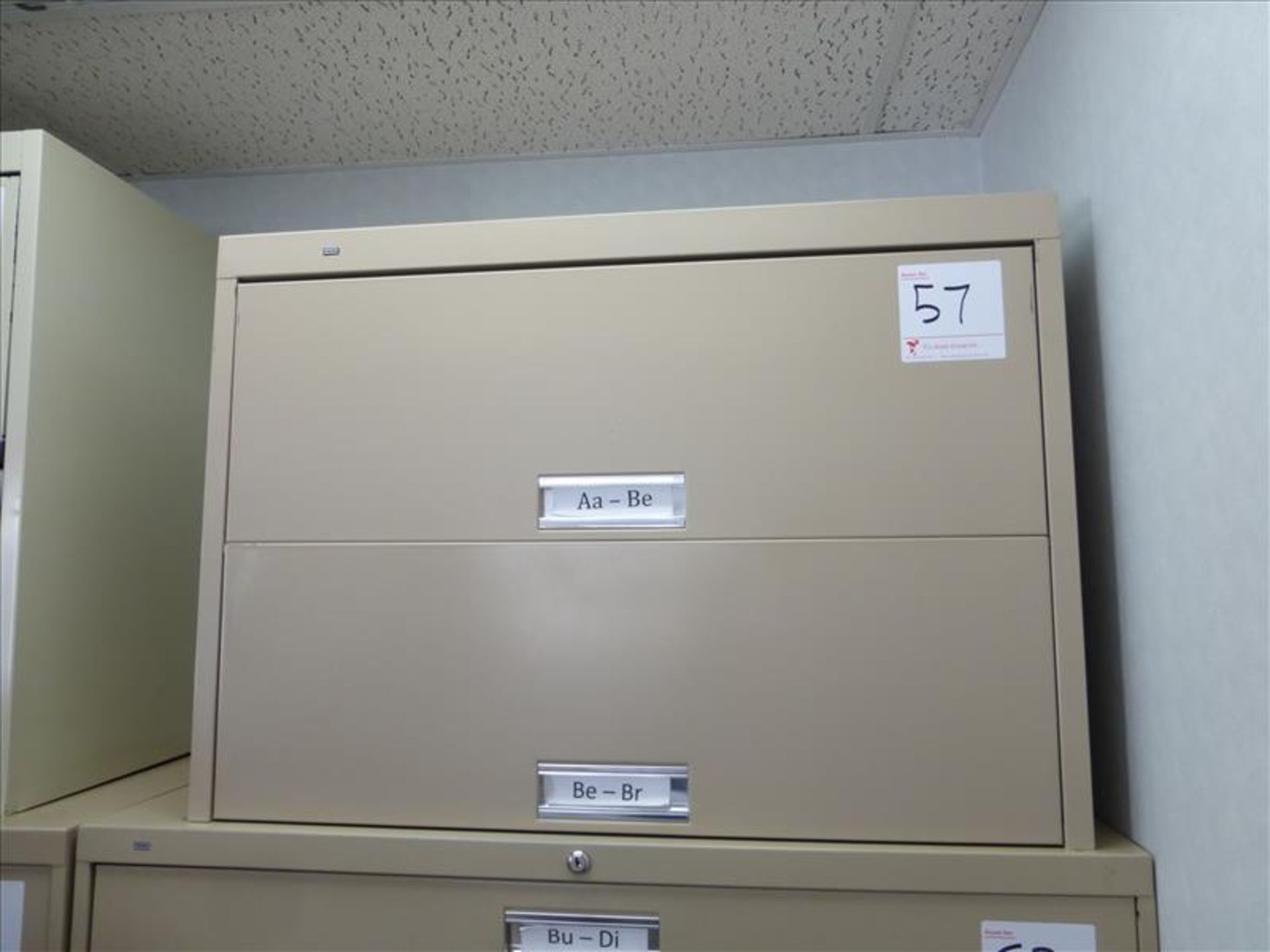 file cabinet. [Winner will be determined based on sum of bids on lots 1A to 73 vs bid on bulk lot