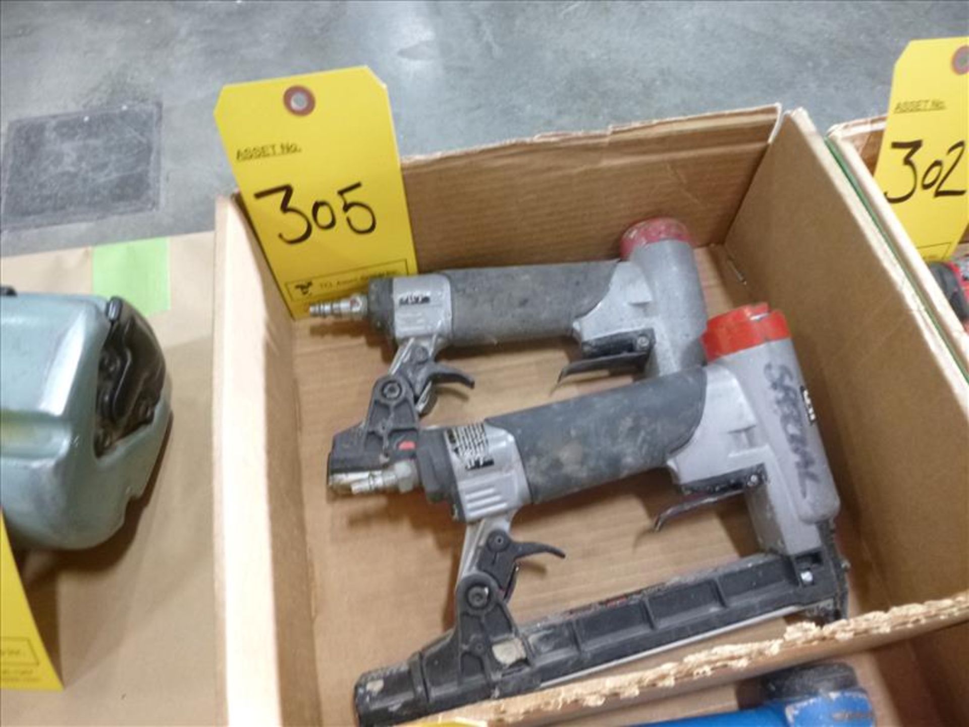 (2) Senco pneumatic staple guns