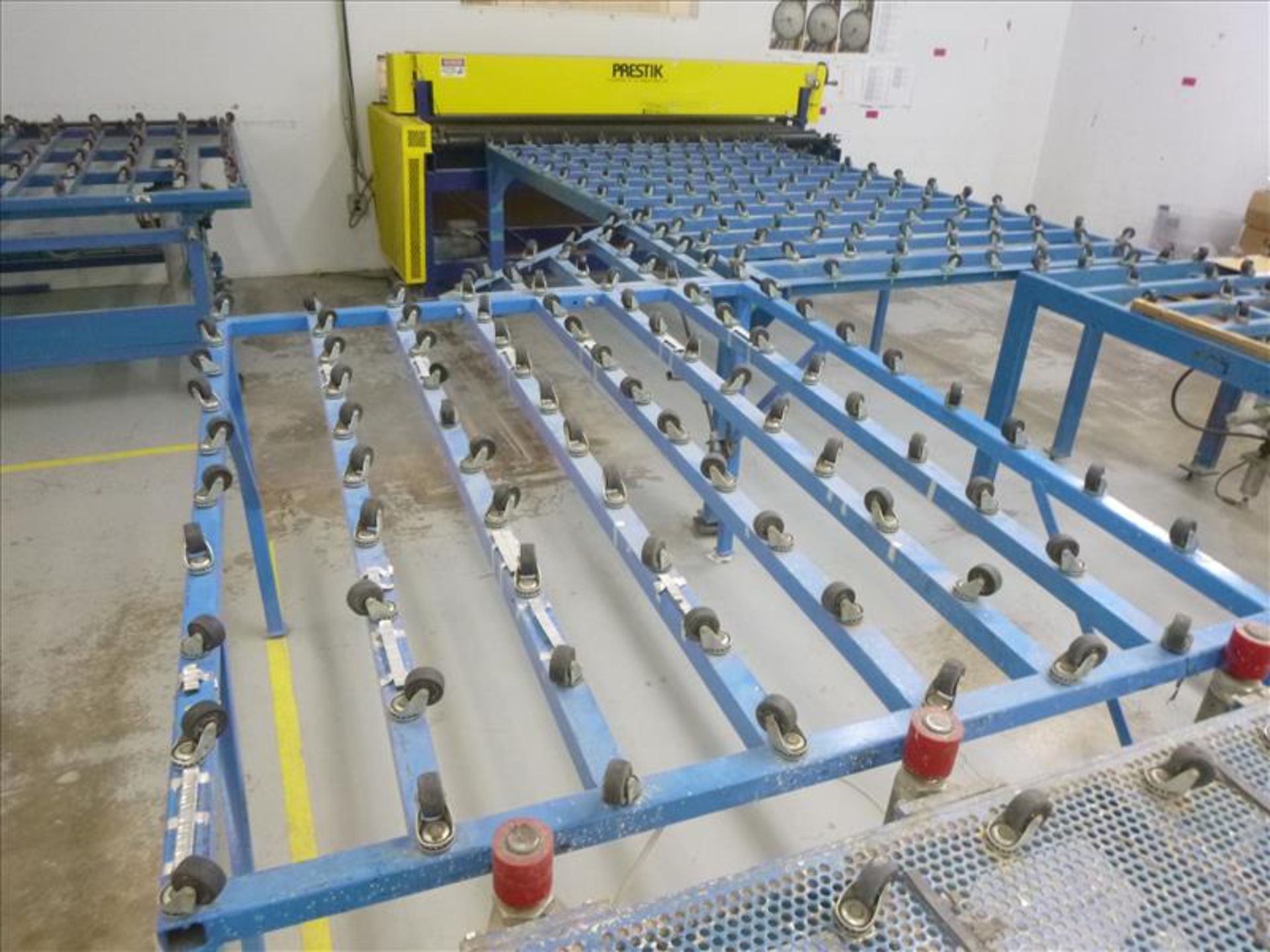 (6) caster transfer/inspection tables in Insulating Glass Dept. - Image 2 of 2