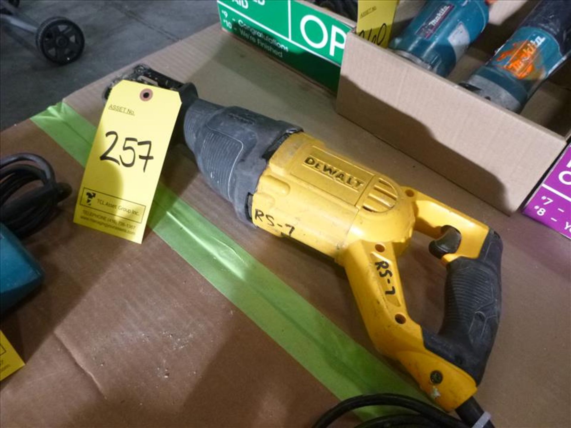 DeWalt reciprocating saw