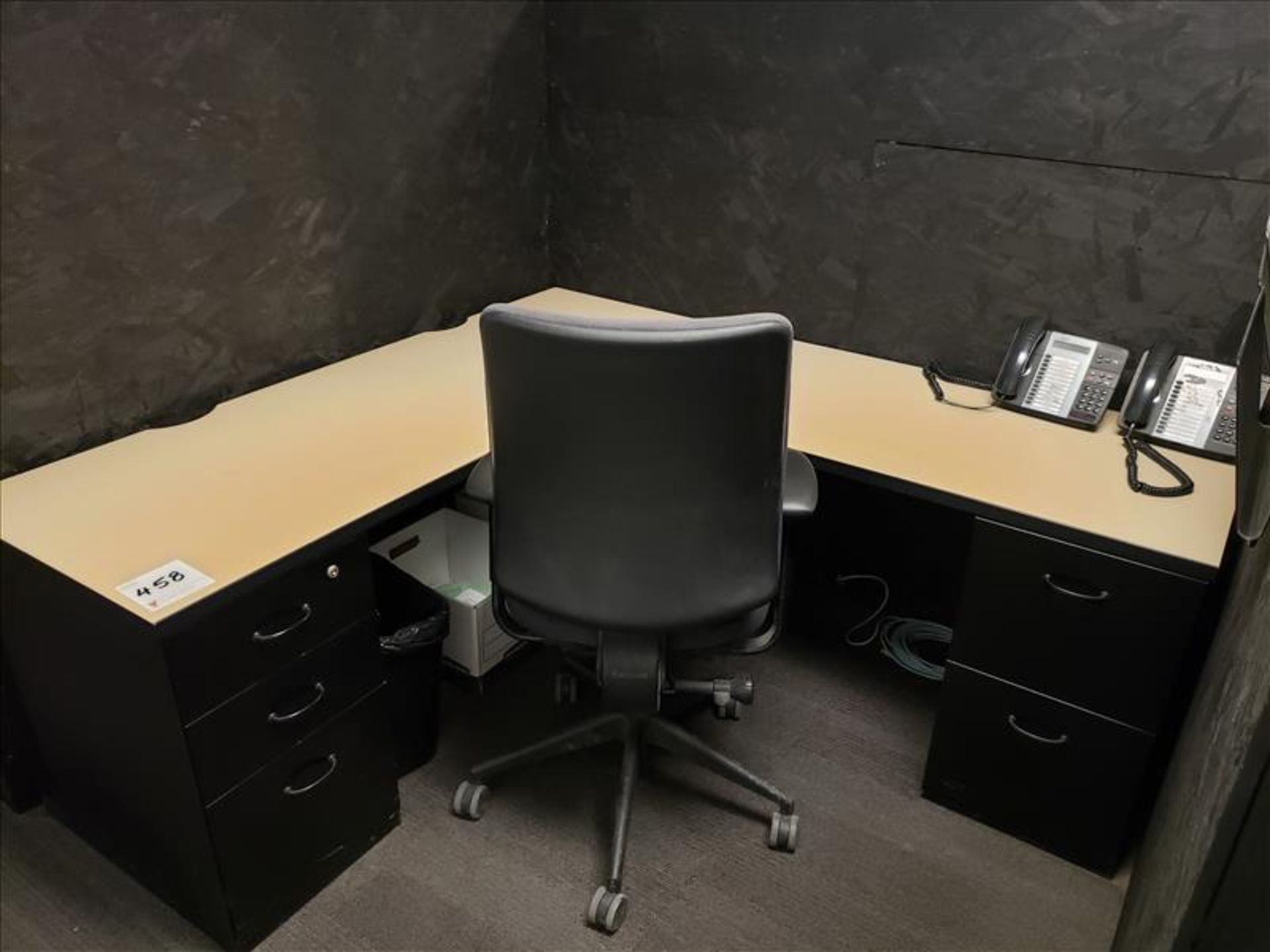 office furniture only (electronics, telecom, etc. excluded)