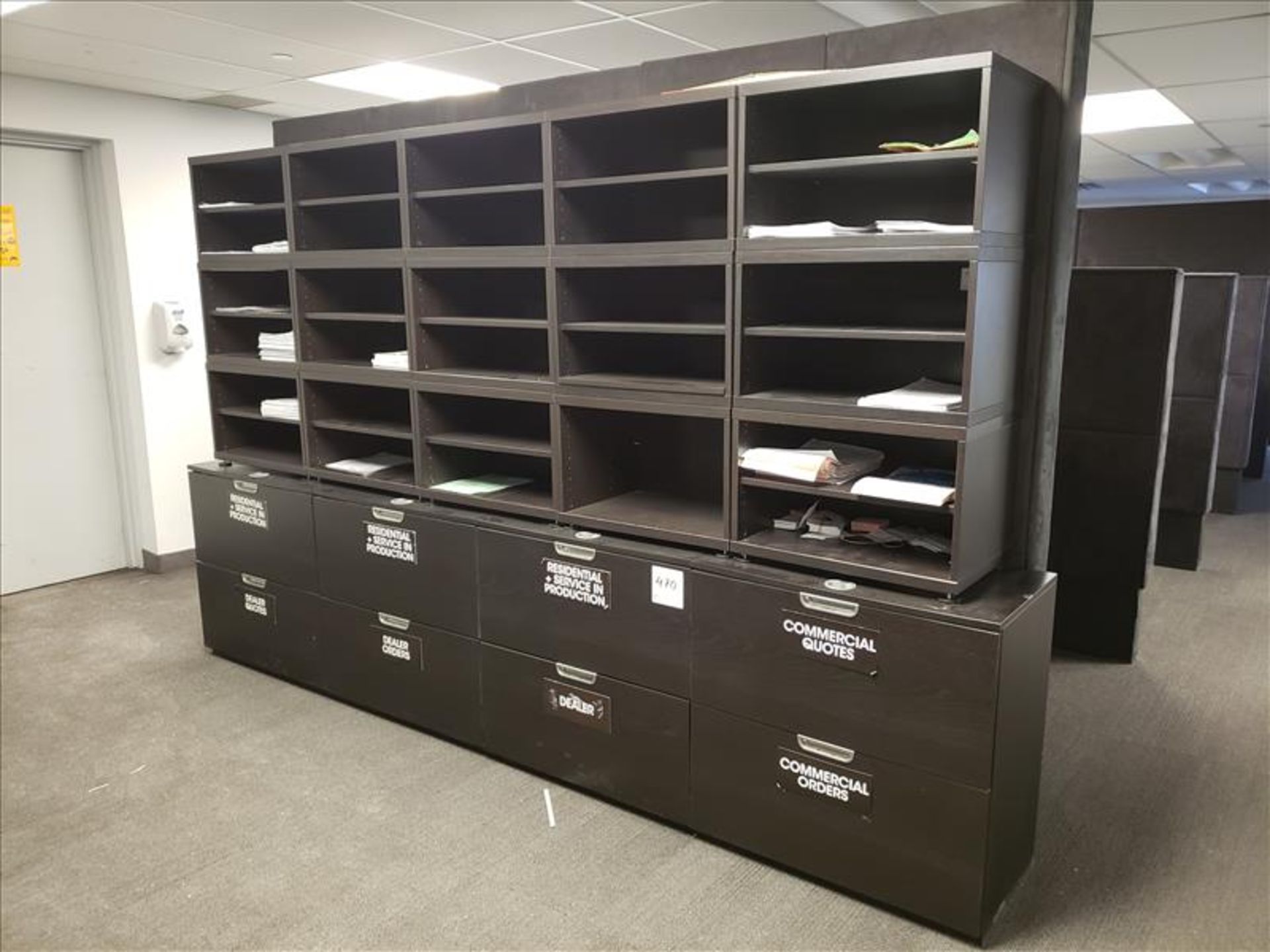 filing cabinets & shelves