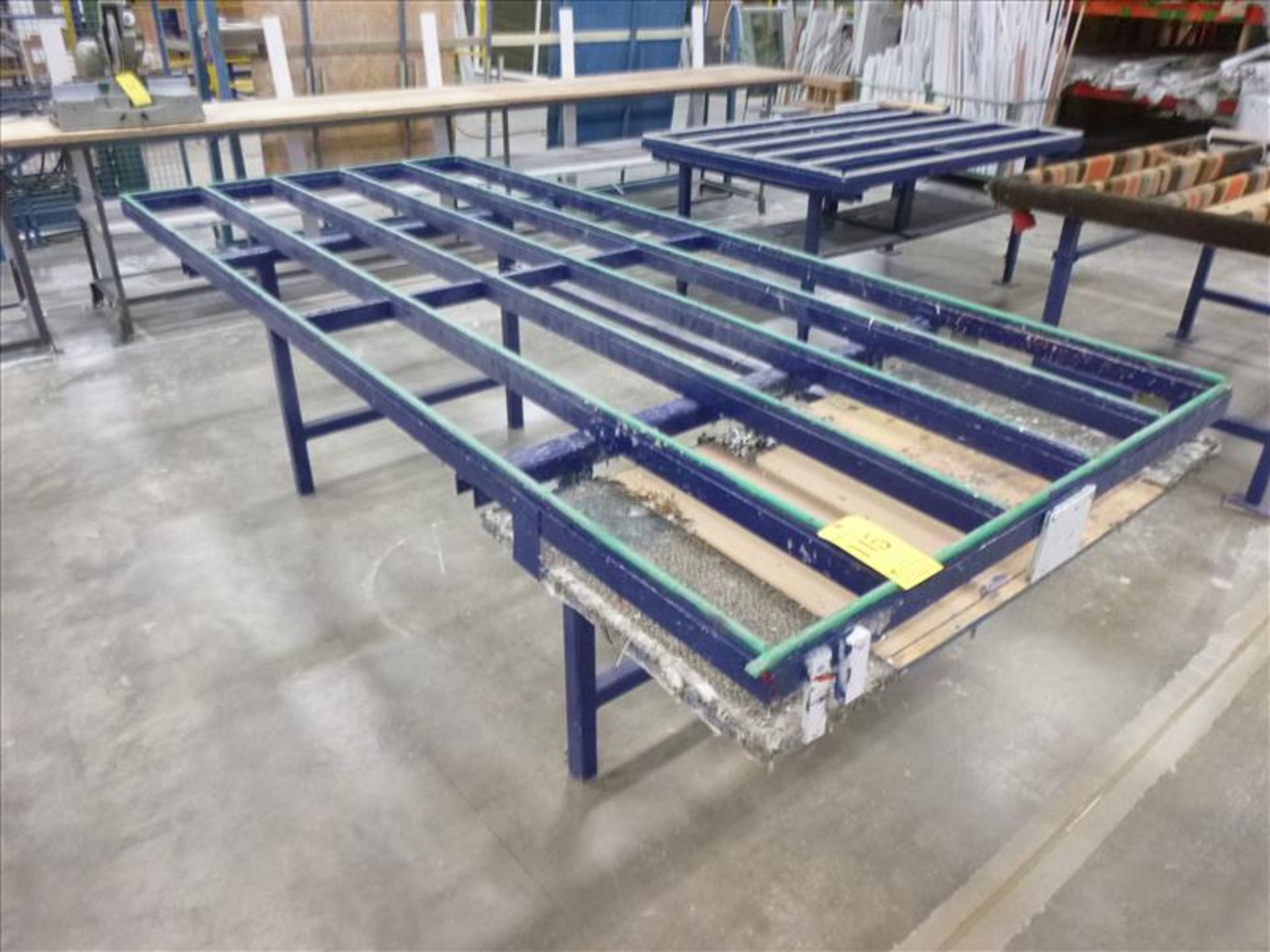 assembly table, 51" x 118"