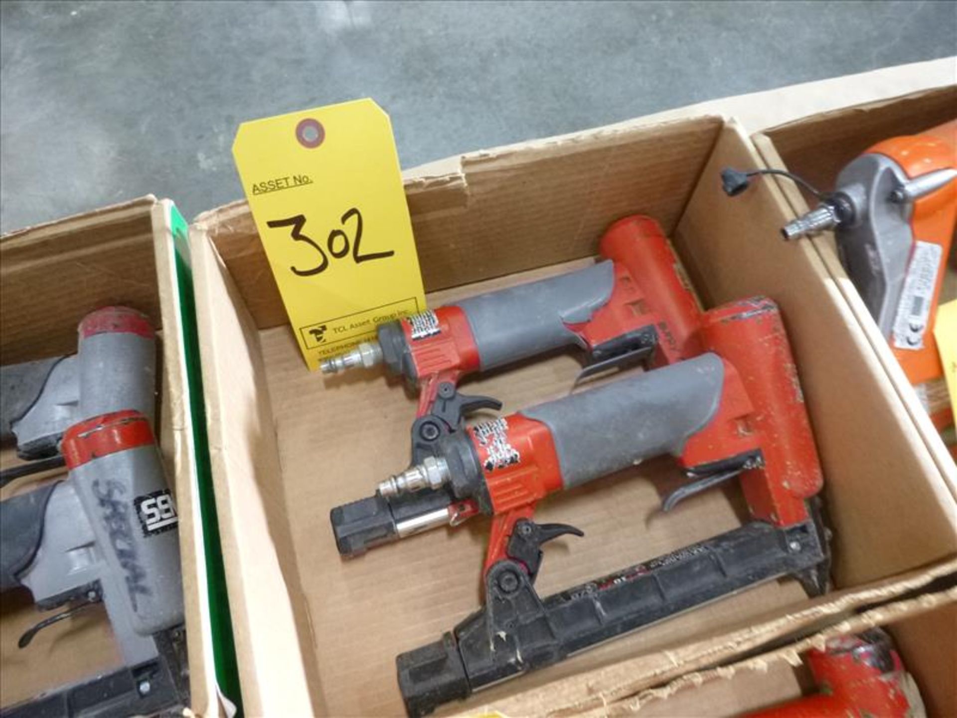 (2) Senco pneumatic staple guns