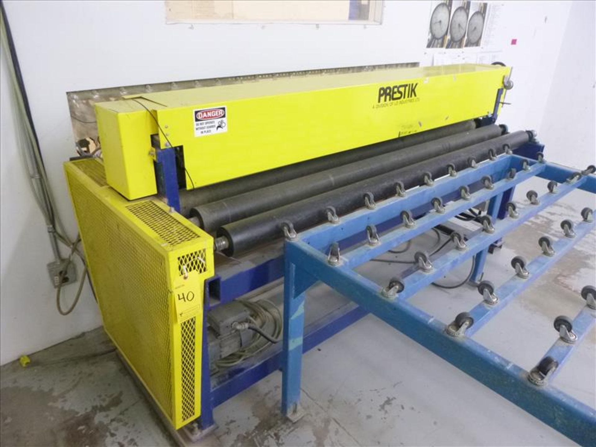 Prestik Super Spacer 84" cold roller press, mod. SSRP84, ser. no. 20401 (2001)