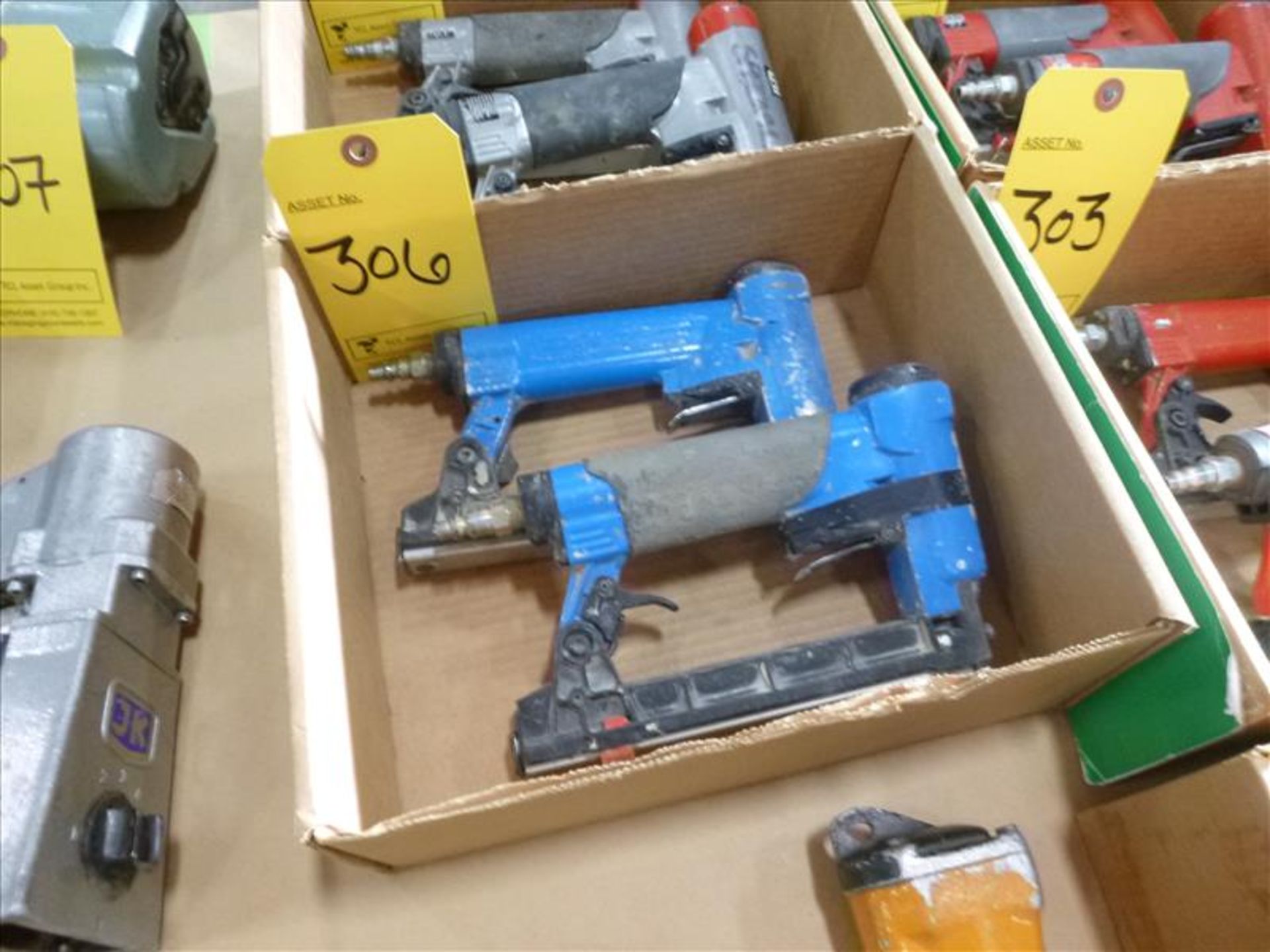 (2) Senco pneumatic staple guns