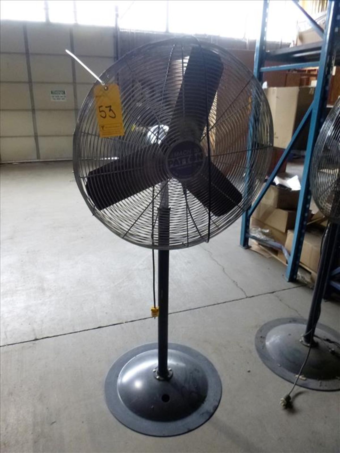 Mach-30 32 in. Pedestal Shop Fan