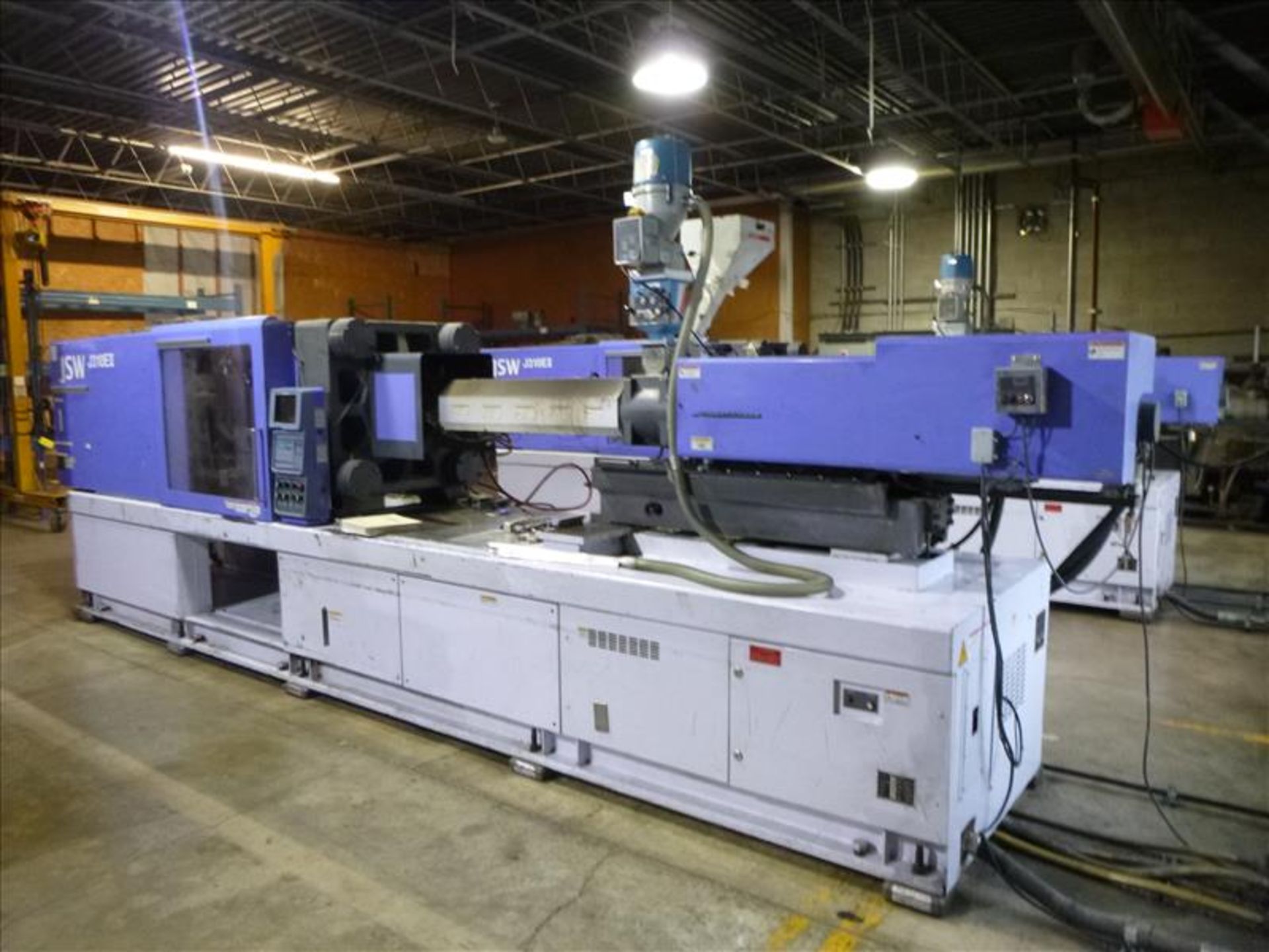 JSW mod. J310EII 310 Ton Injection Moulding Machine ser. no. 297714606 (1999) w/22.44 in. Clamp - Image 2 of 8