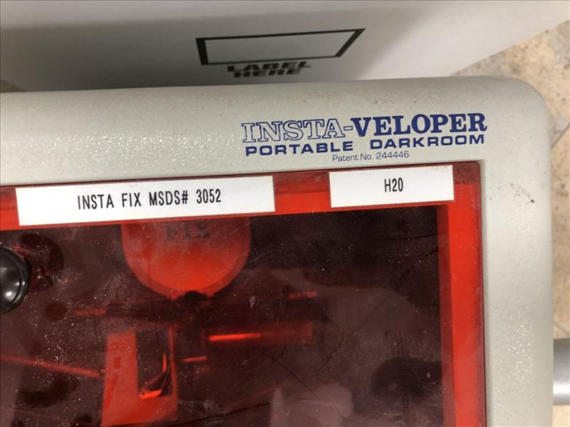 Microscopy Insta-Veloper portable darkroom film processor (Insta Neg/Insta Fix) - Image 3 of 3