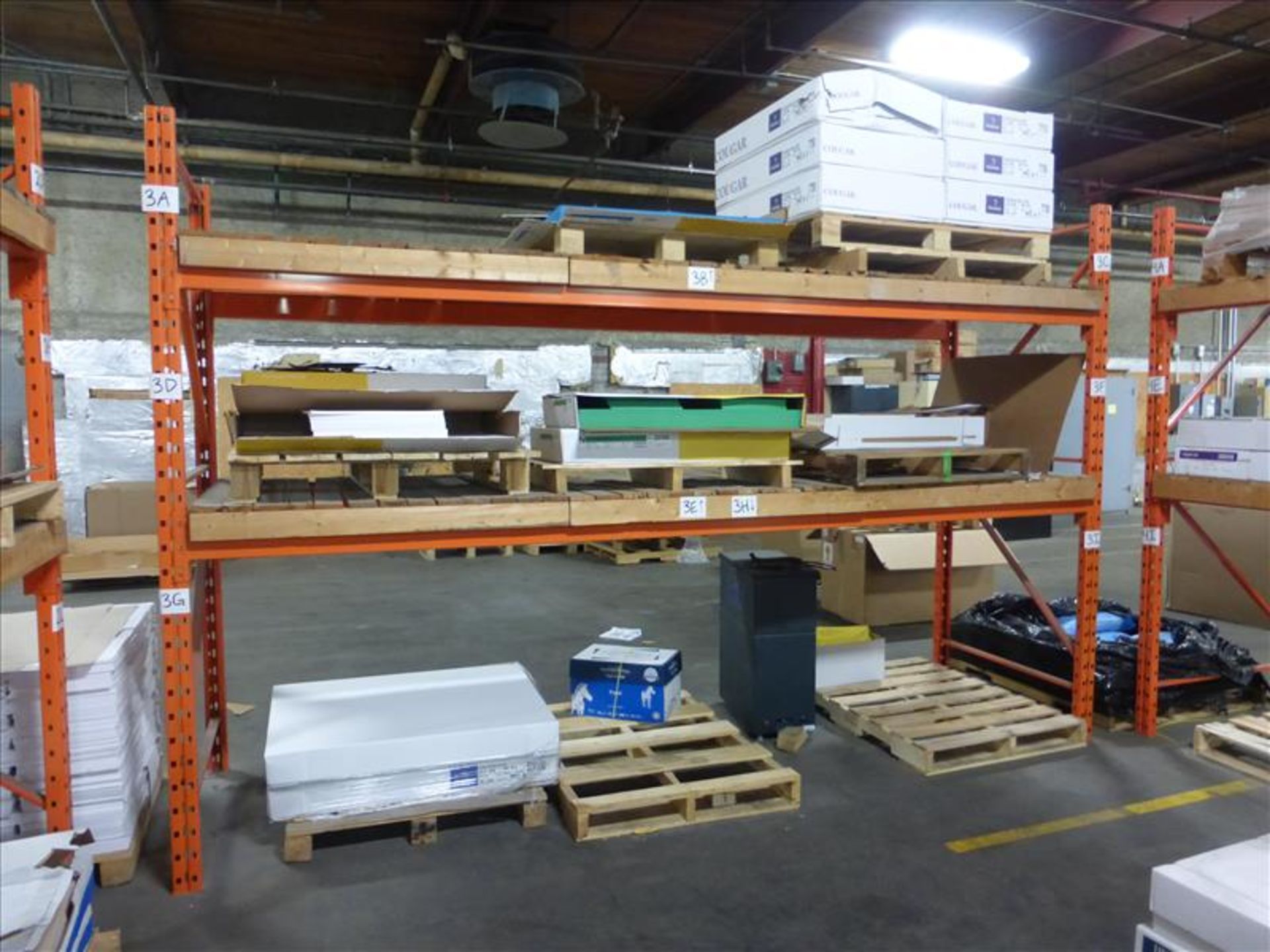 (7) Sections of Pallet Racking, (6) 42 in. x 8 ft. / (1) 42 in. x 12 ft. - Image 2 of 3