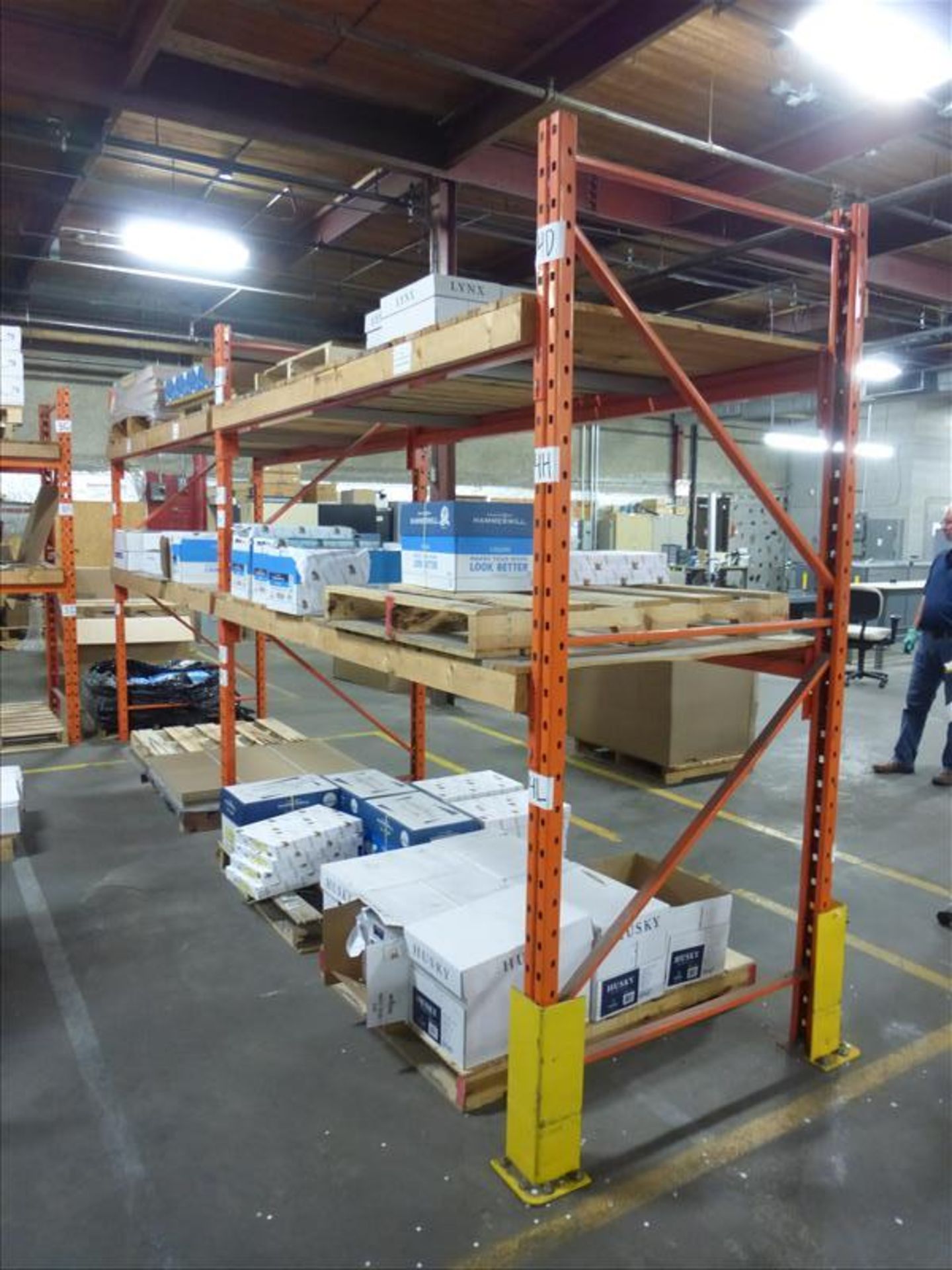 (7) Sections of Pallet Racking, (6) 42 in. x 8 ft. / (1) 42 in. x 12 ft. - Image 3 of 3