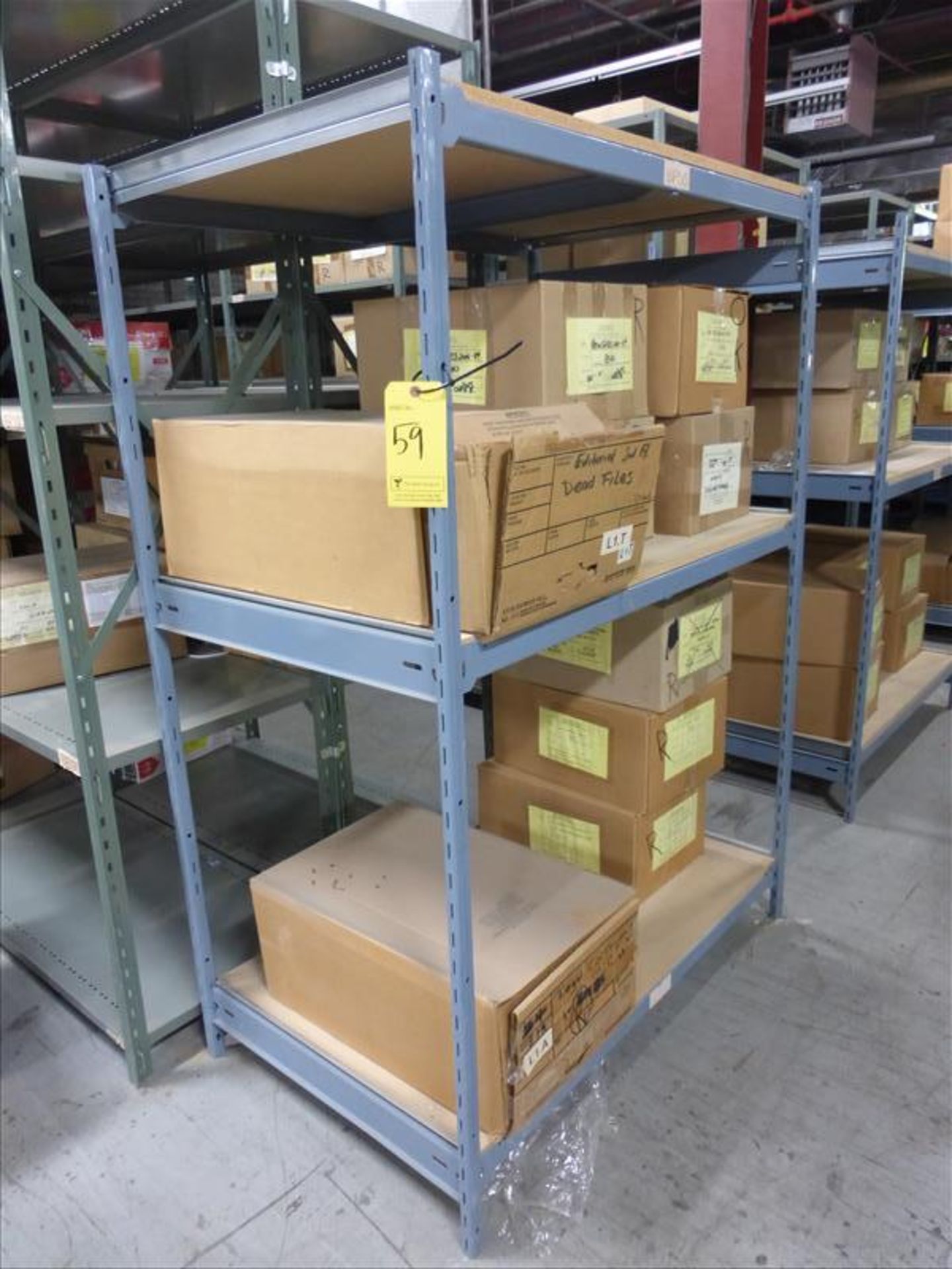 (8) Sections of Dexion shelving, (7) 4 ft. x 30 in. / (1) 6 ft. x 30 in. - Image 2 of 2