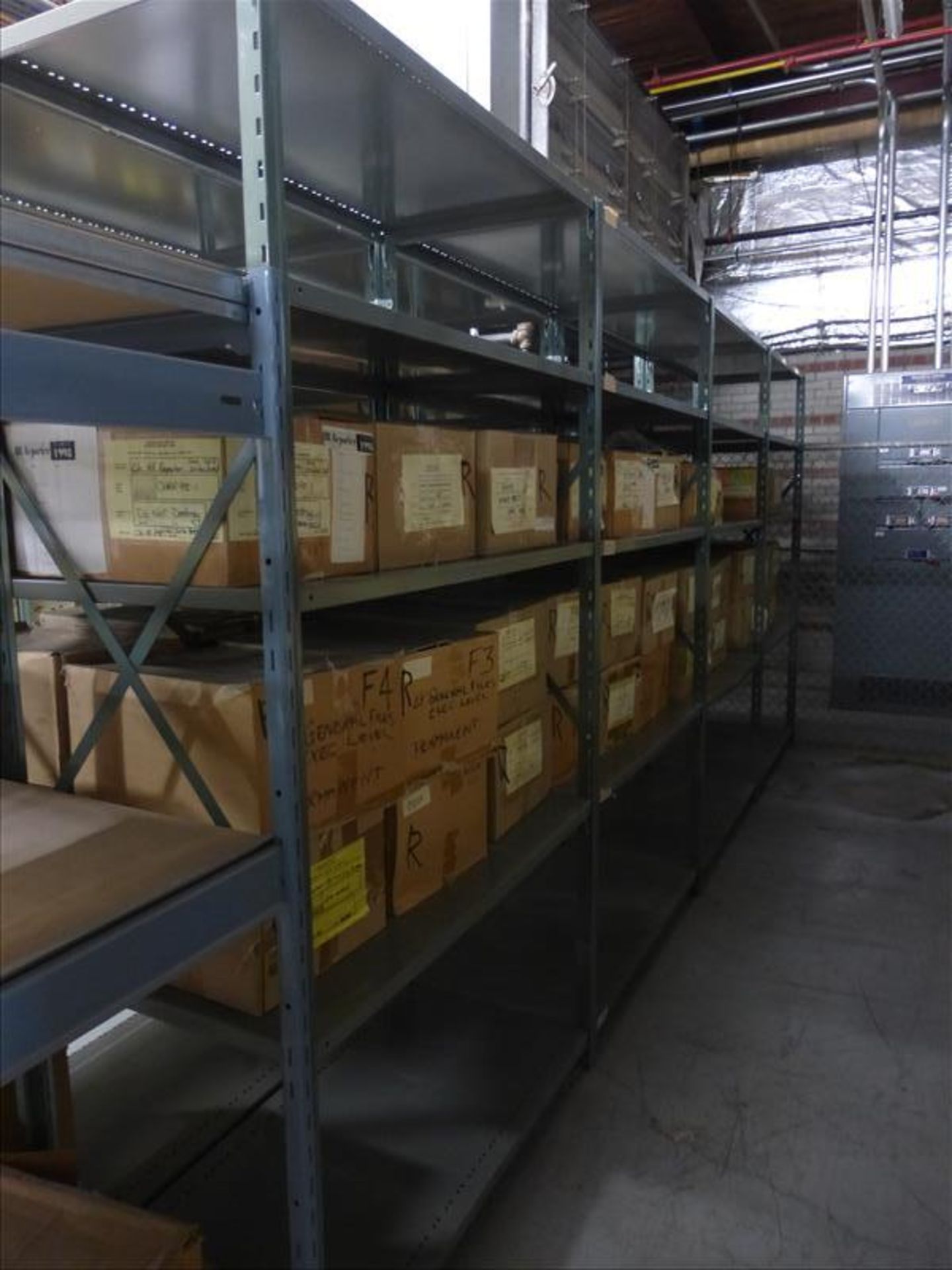 (16) Sections of Gray Shelving, 4 ft. x 2 ft. - Image 2 of 2