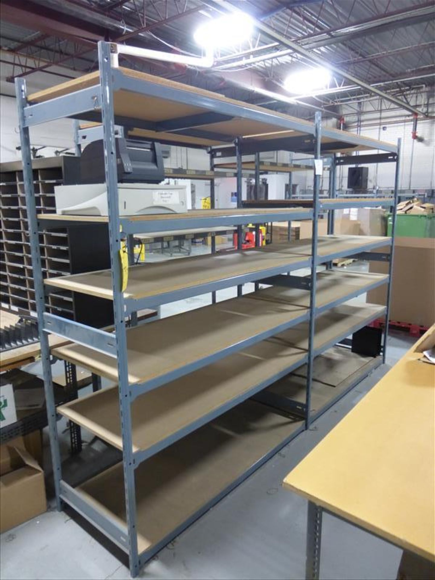 (2) Sections Dexion shelving