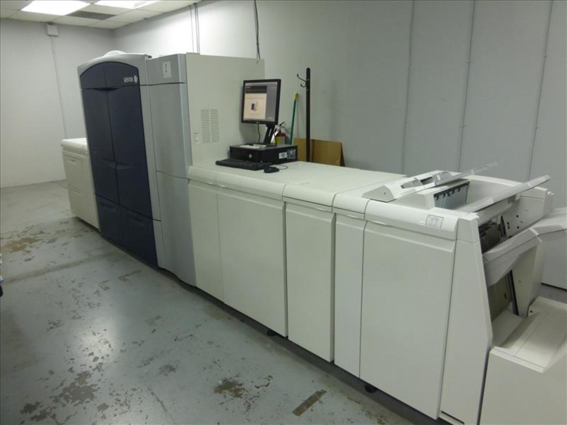 Fuji Xerox Digital Color Printing Press, model 1000 Colorpress w/Pro 35 Production Booklet Maker - Image 5 of 15