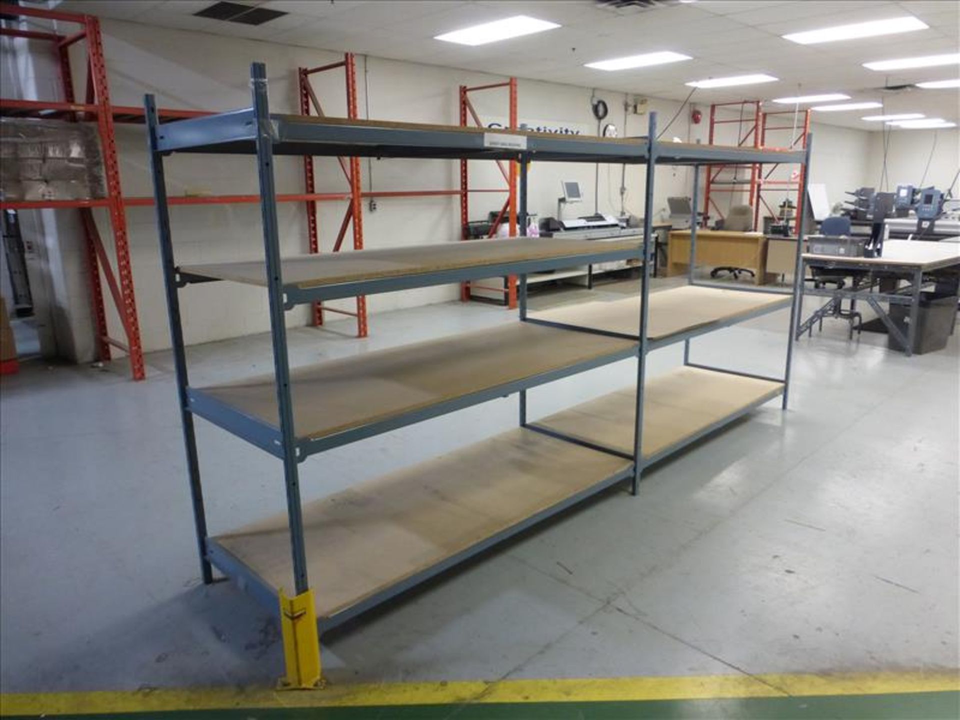 (3) Dexion shelving - Image 2 of 2