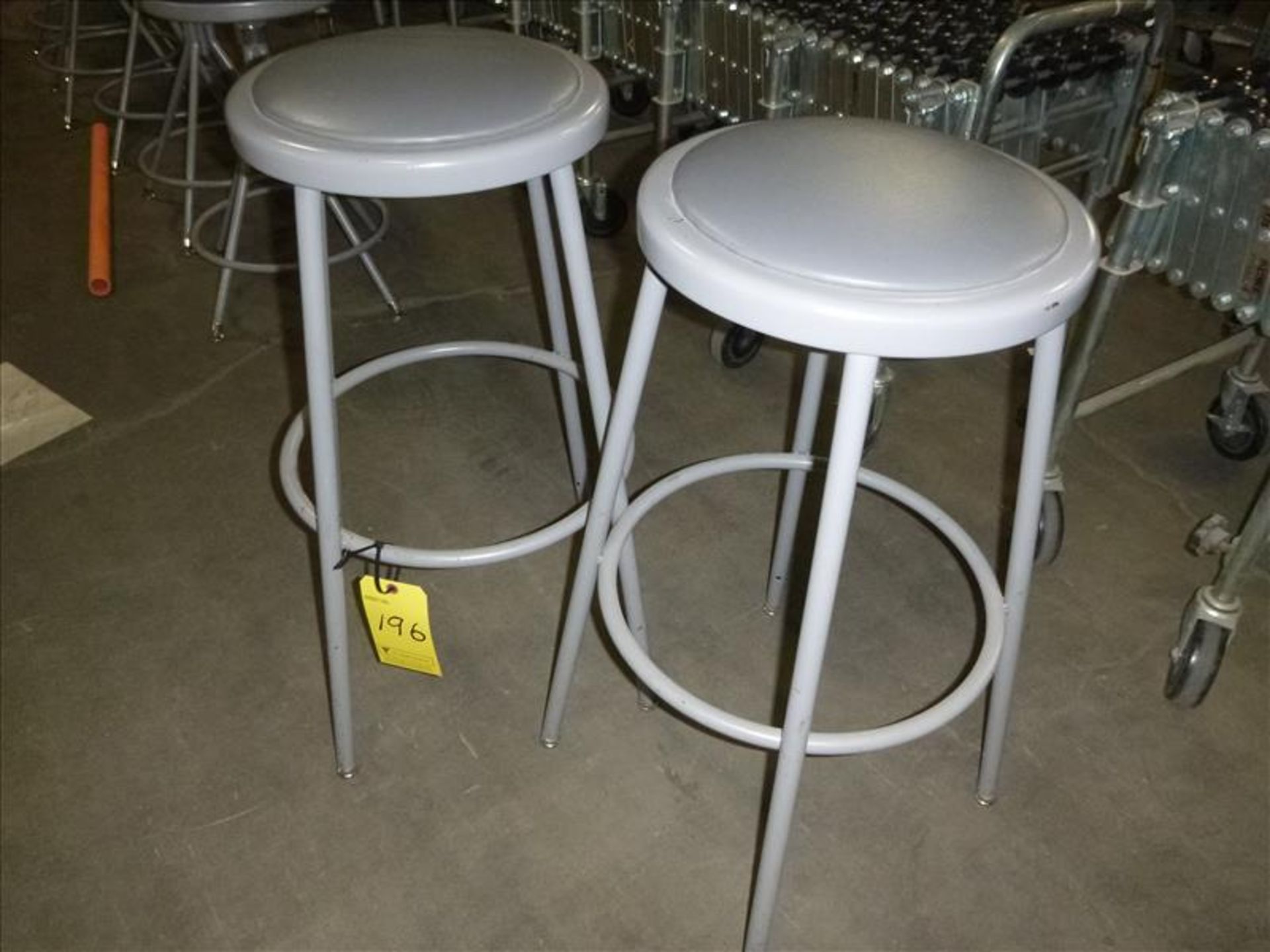 Lot of Metal Stools