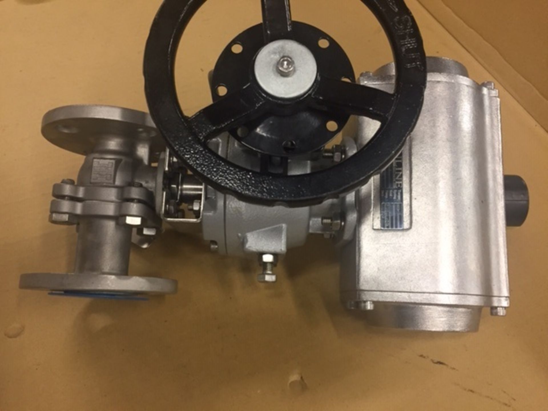 Unused 1" 150 FE 316 Stainless steel ball valve