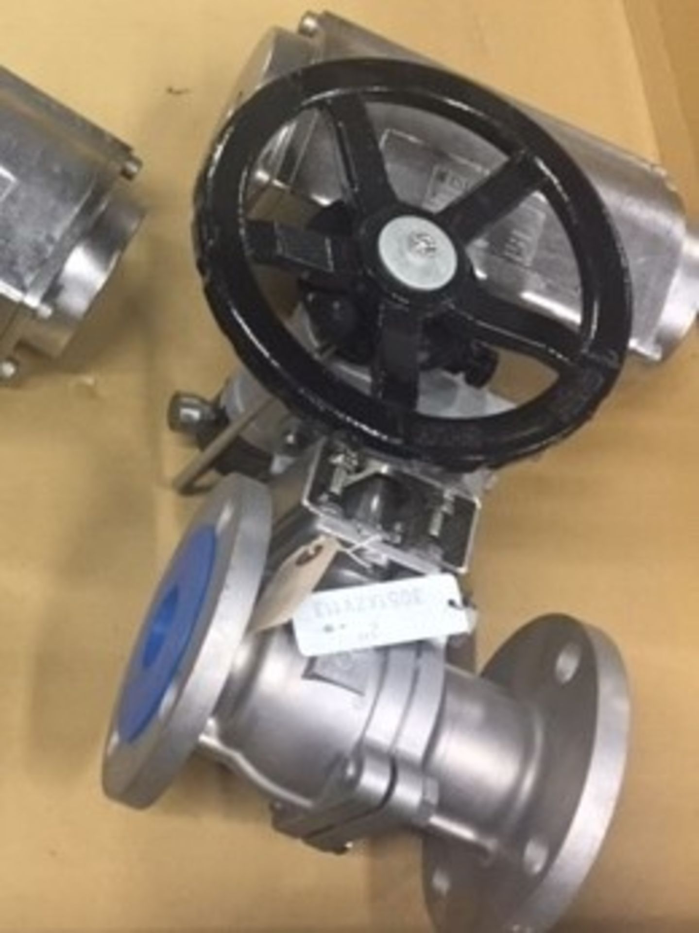 Unused 316 Stainless Steel 1-1/2" 150 FE ball valve