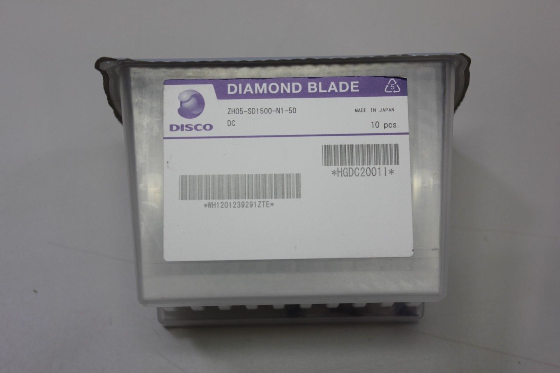 10 New Factory Sealed Disco Silicon Wafer/Semiconductor Diamond Blades - Image 2 of 3