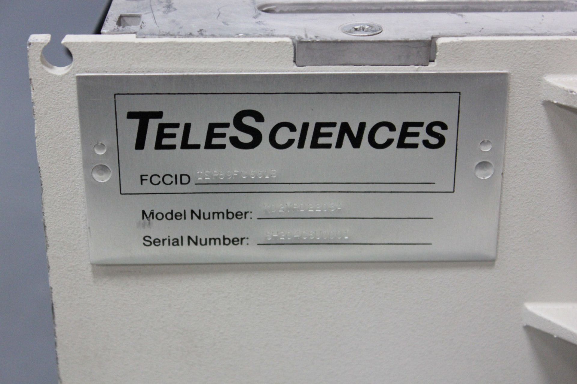 TELESCIENCES/MOTOROLA FM DUPLEX TRANSCEIVER - Image 3 of 4