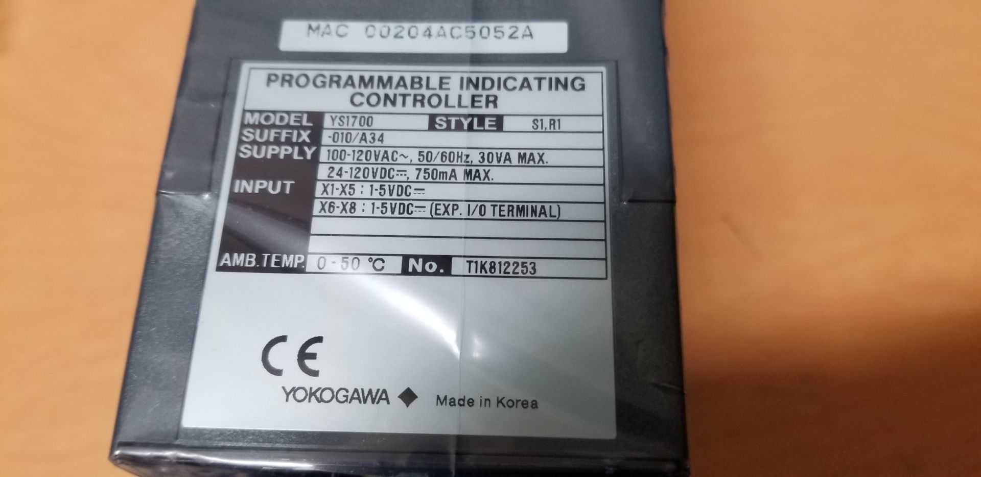 New Yokogawa Programmable Indicating Controller - Image 9 of 9