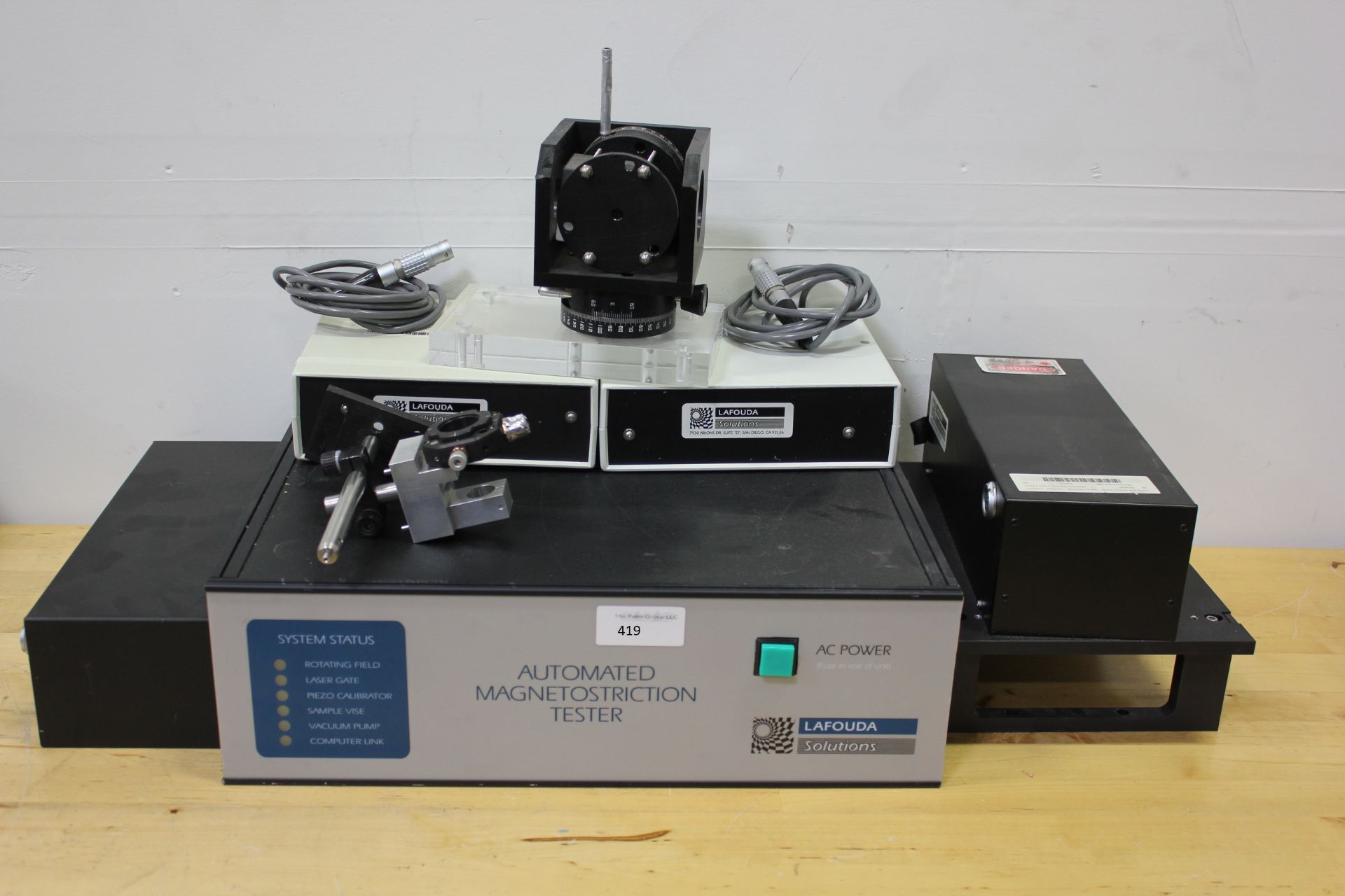 LAFOUDA SOLUTIONS AUTOMATED MAGNETOSTRICTION TESTER