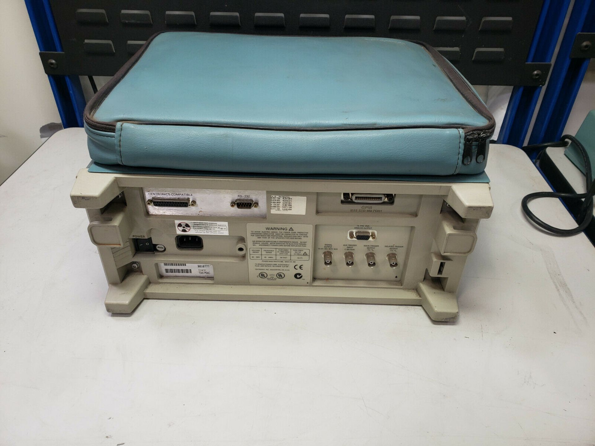 Tektronix TDS 754C Color Four Channel Digitizing Oscilloscope - Image 4 of 6