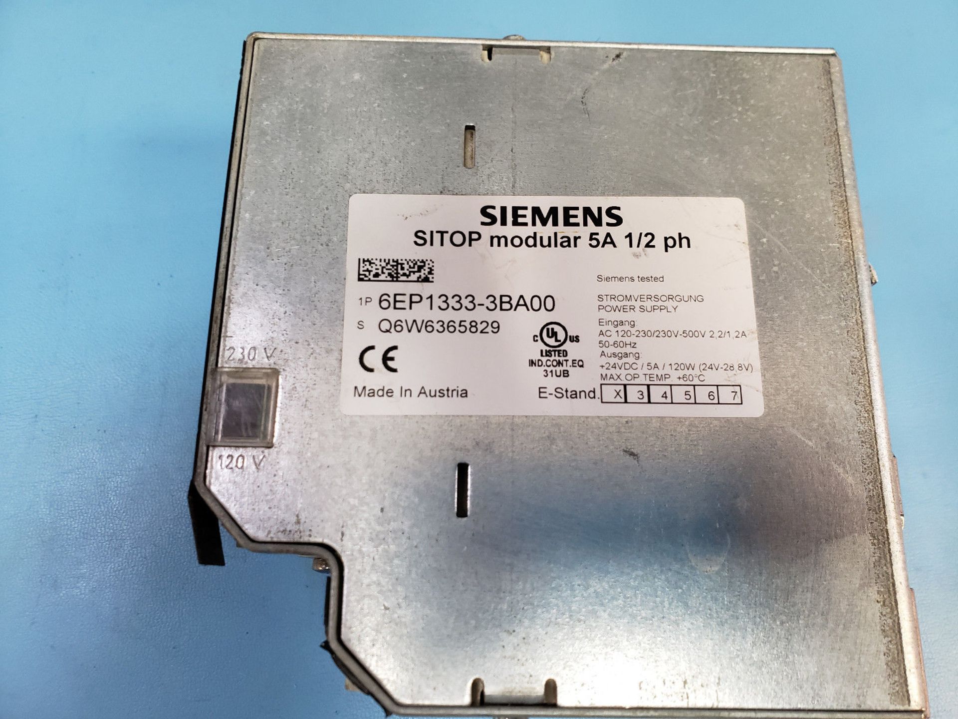 Siemens Sitop Modular Automation Power Supply - Image 2 of 2