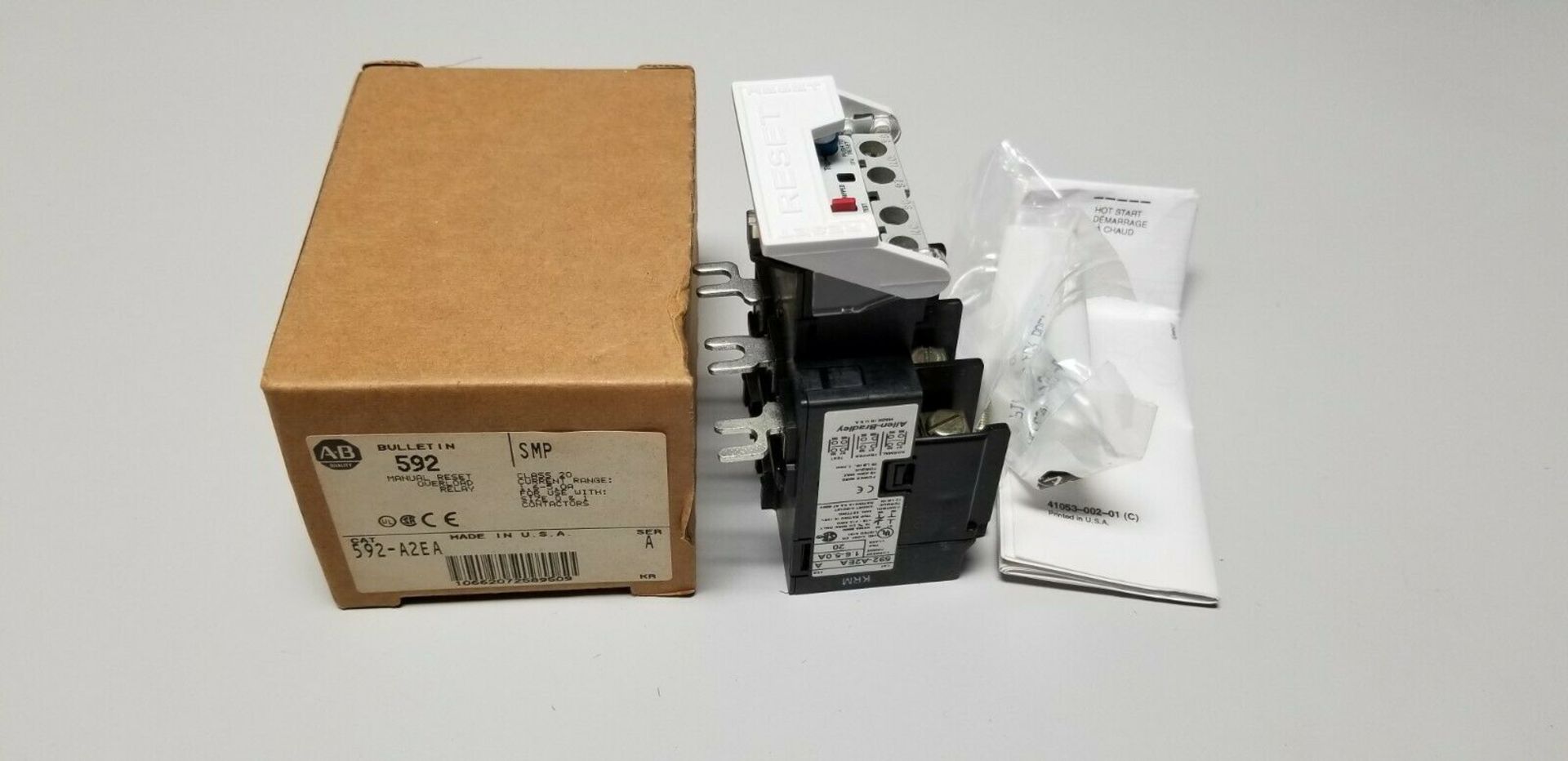 Allen Bradley Pneumatic Overload Relay