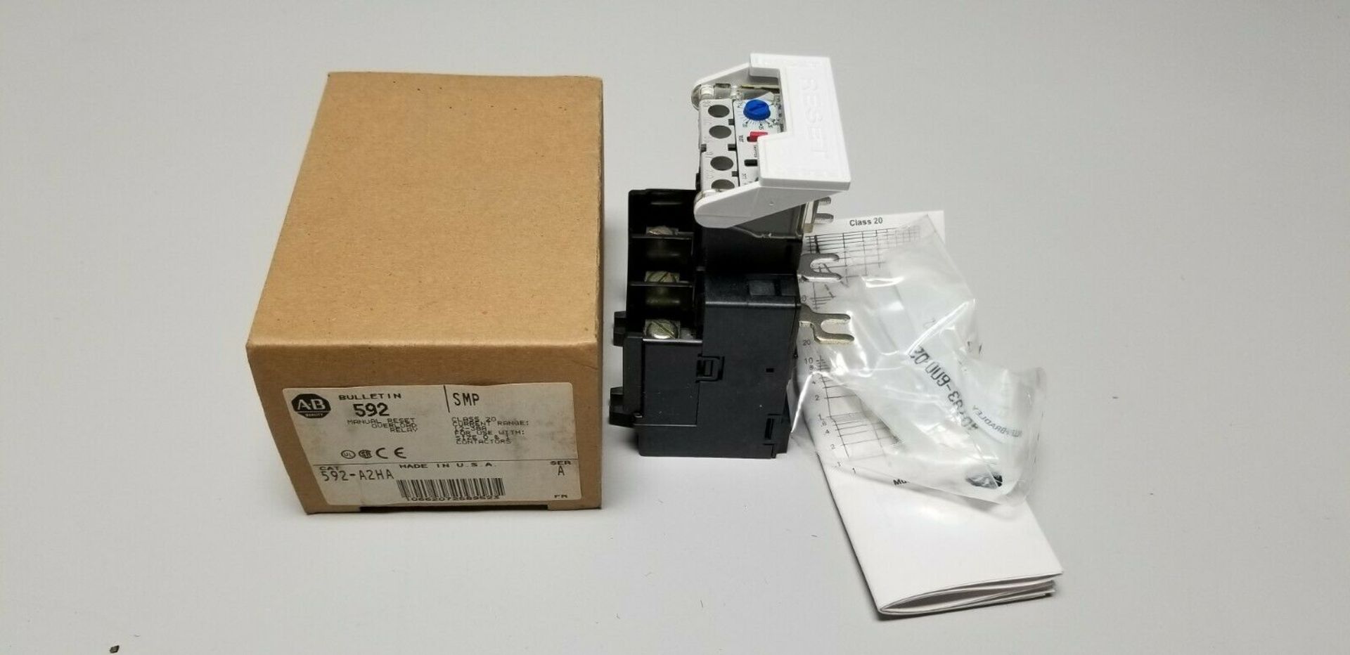 New Allen Bradley Pneumatic Overload Relay