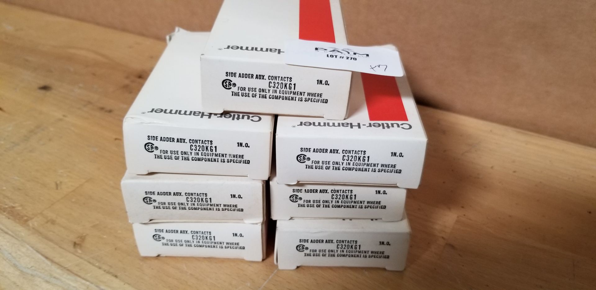 Lot of New Cutler Hammer Auxiliary Contact Kits