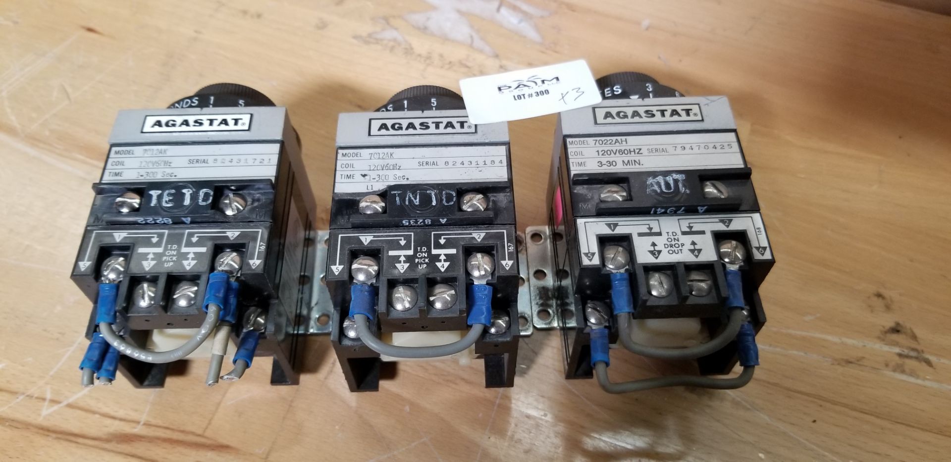 Lot of Agastat Time Delay Relay