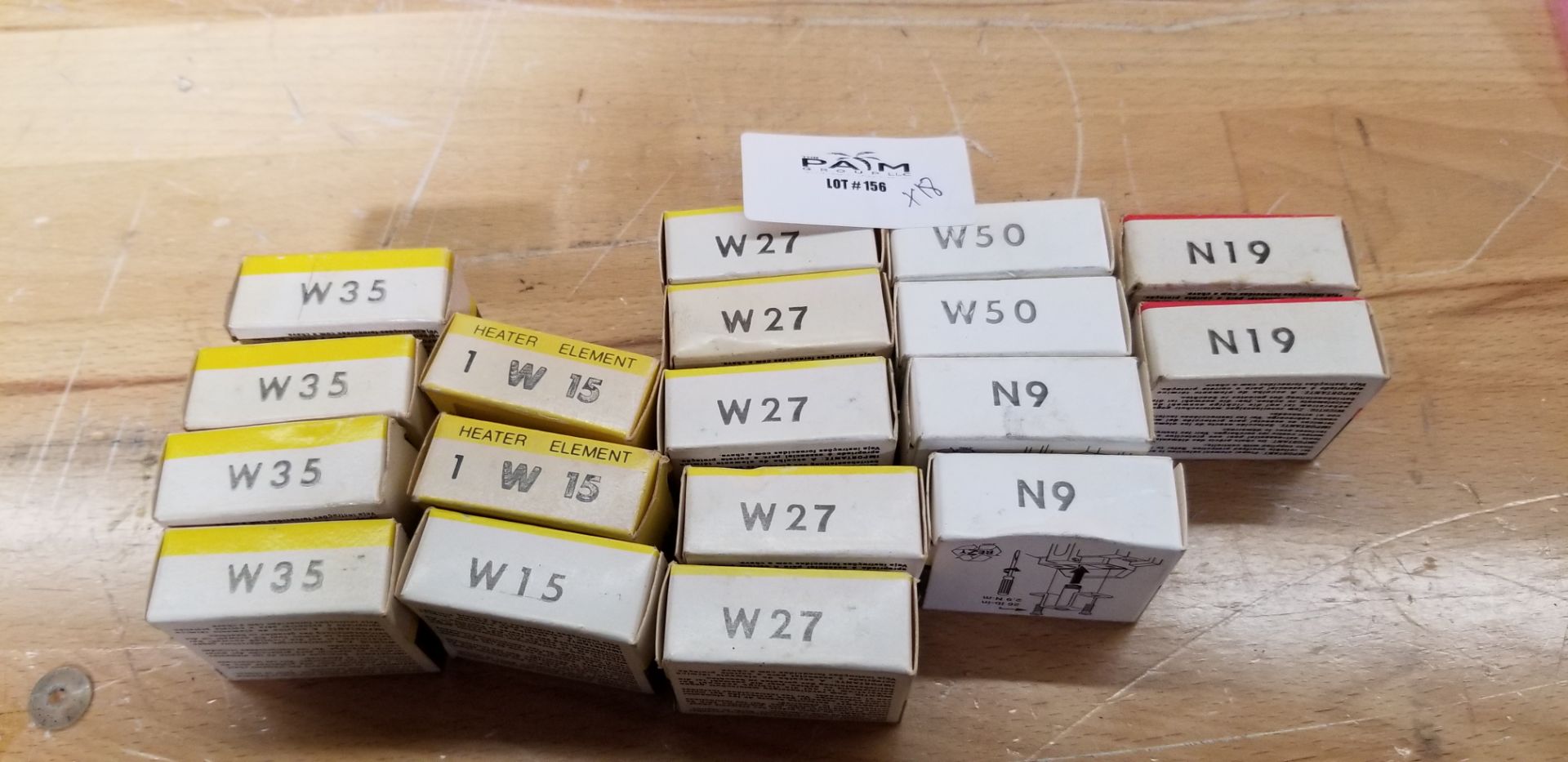 Lot of New Allen Bradley Heater Elements